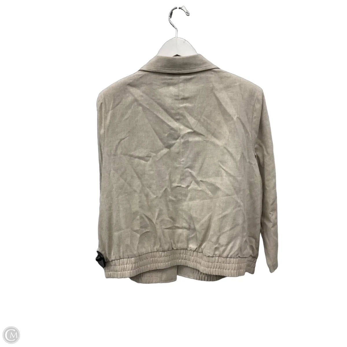 Jacket Other By Clothes Mentor In Cream, Size: L