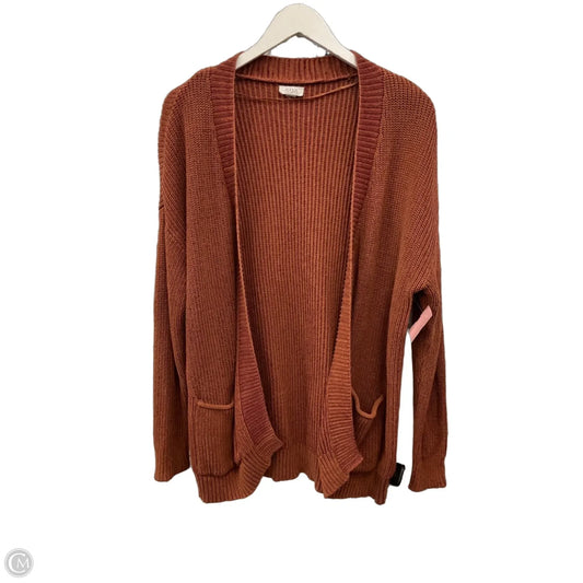Cardigan By Ana In Orange, Size: M