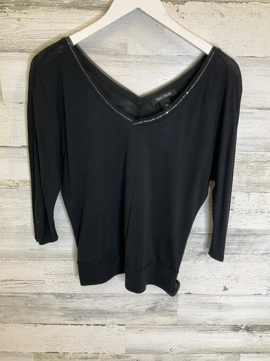 Black Top Long Sleeve White House Black Market, Size S