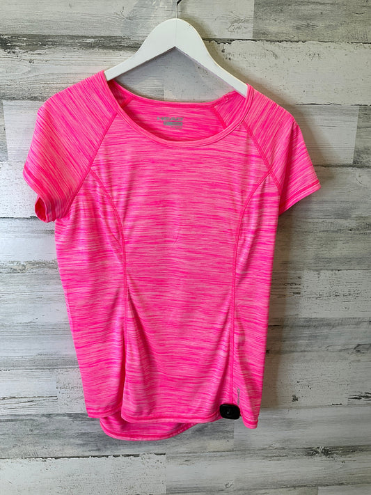 Athletic Top Short Sleeve By Head In Pink, Size: M