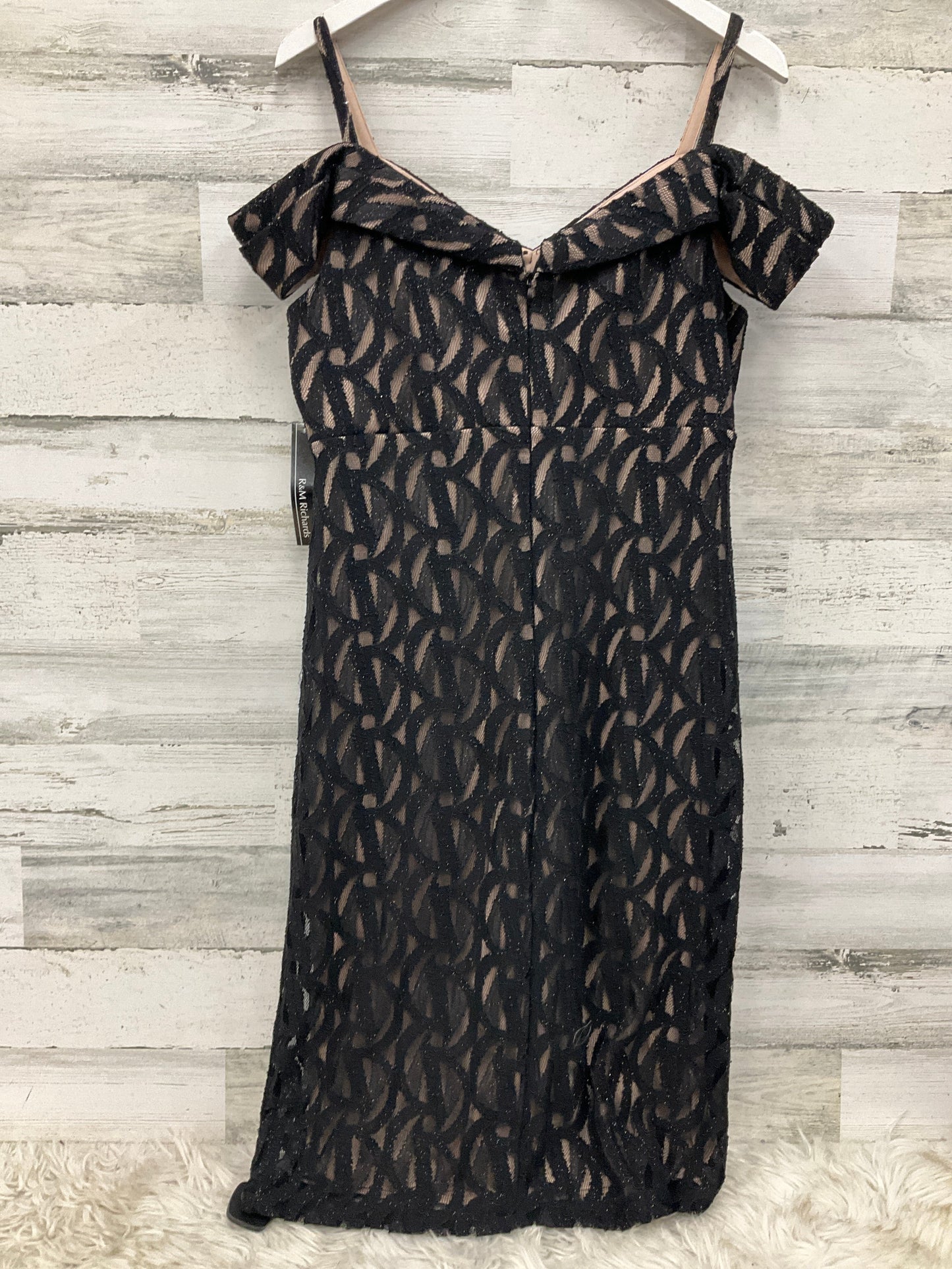 Dress Casual Midi By Clothes Mentor In Black, Size: 14