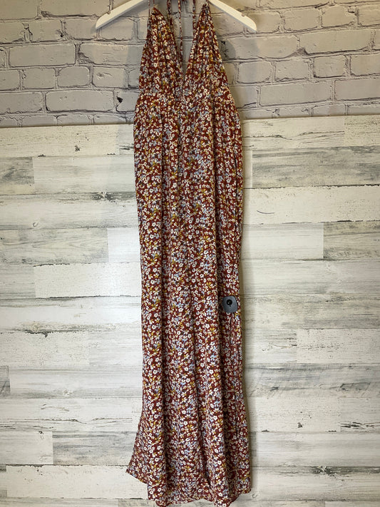 Floral Print Jumpsuit Shein, Size L