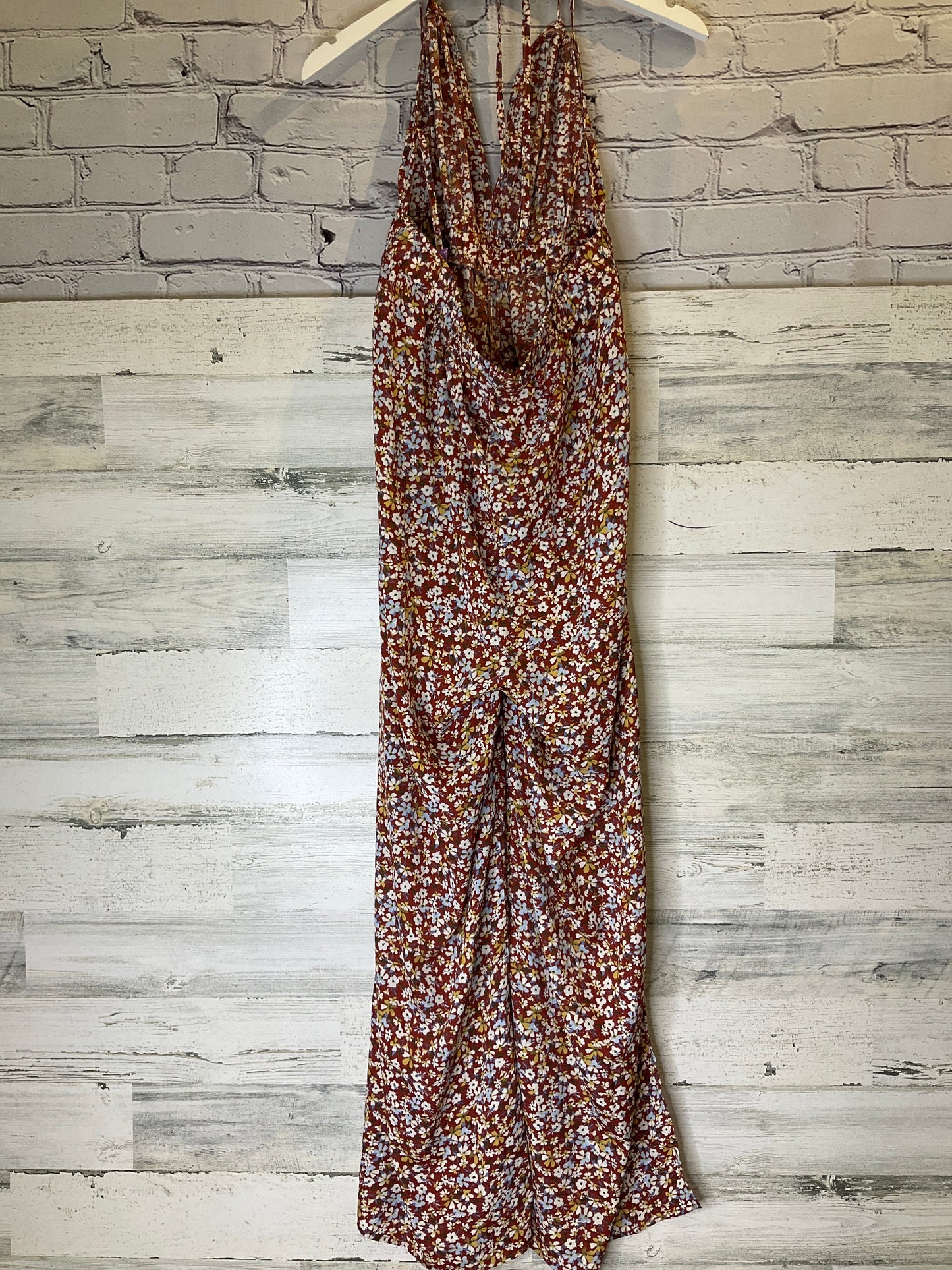 Floral Print Jumpsuit Shein, Size L