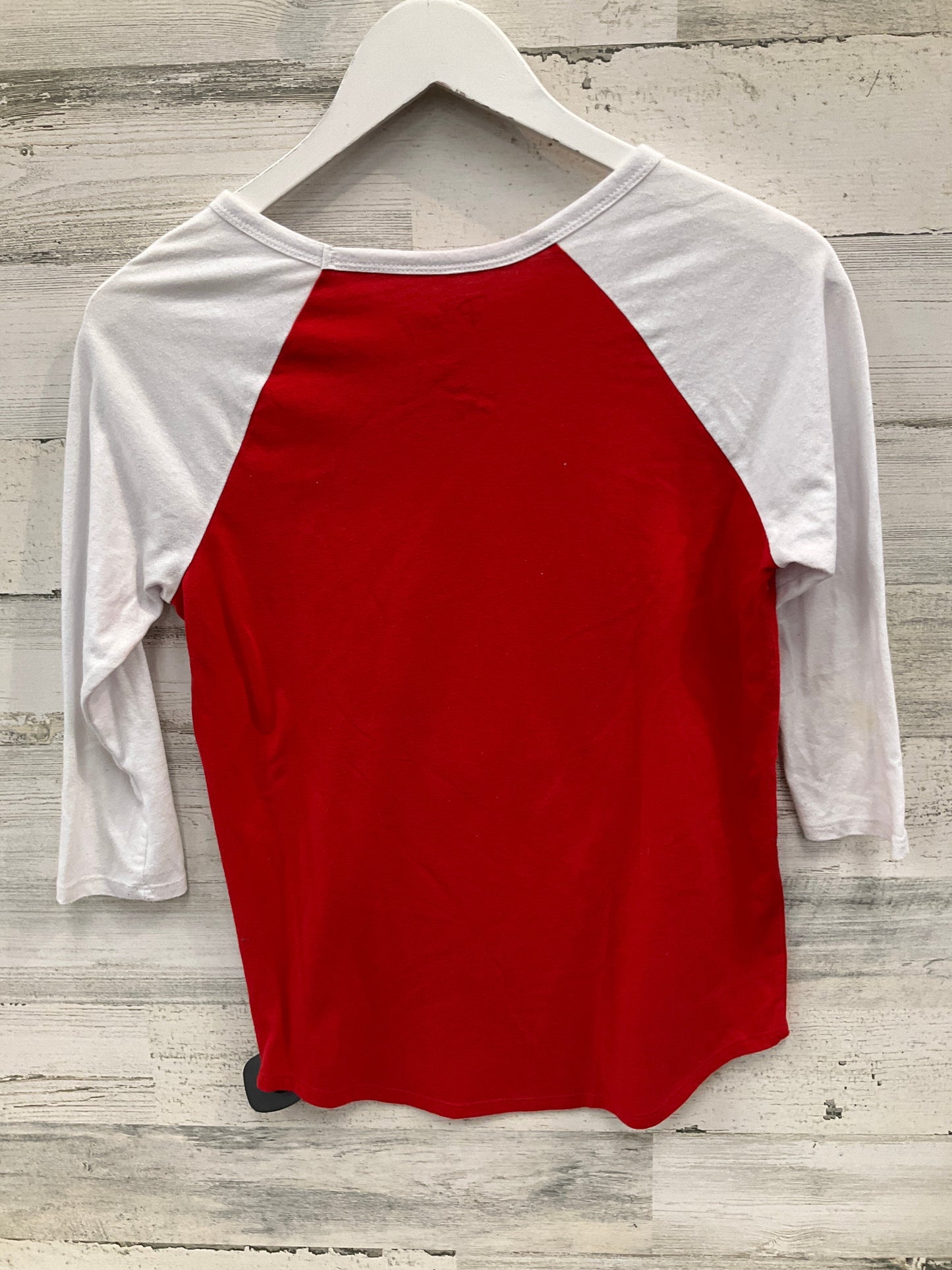 Top Long Sleeve By Disney Store In Red, Size: S