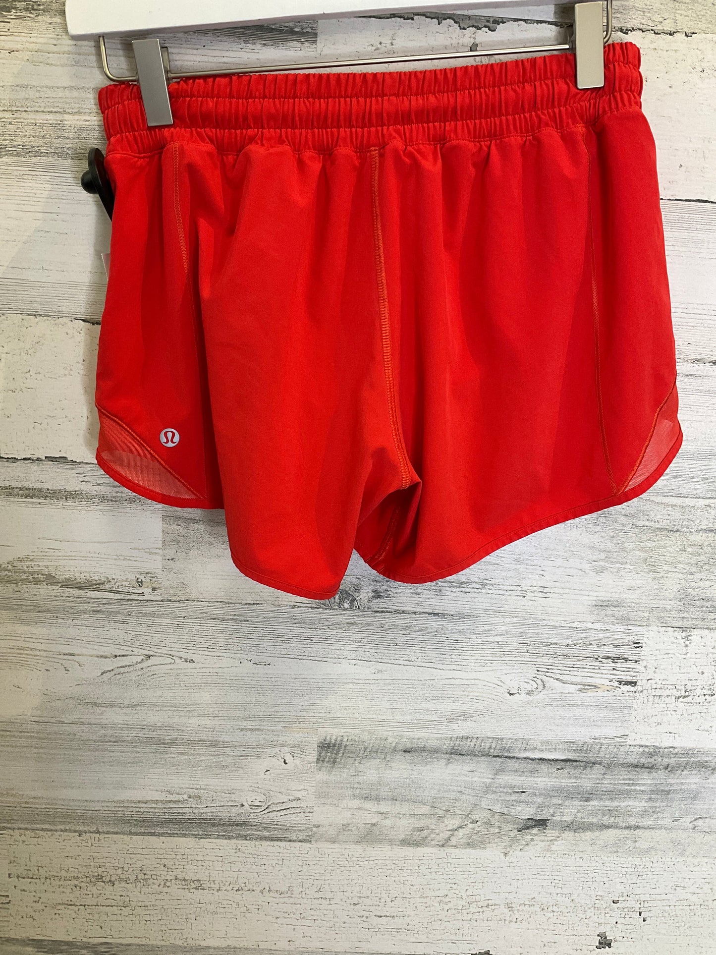 Red Athletic Shorts Lululemon, Size 6