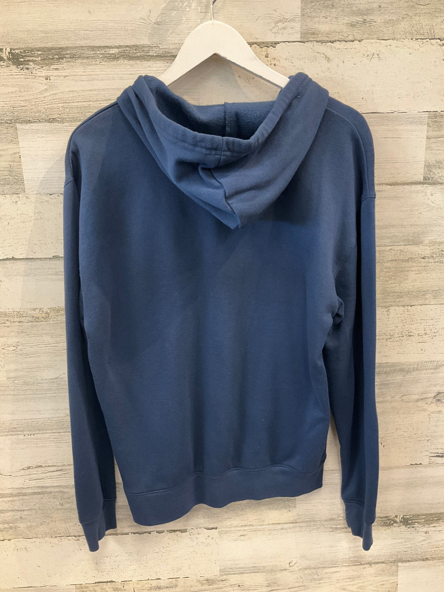 Sweatshirt Hoodie By Modern Lux In Blue, Size: S