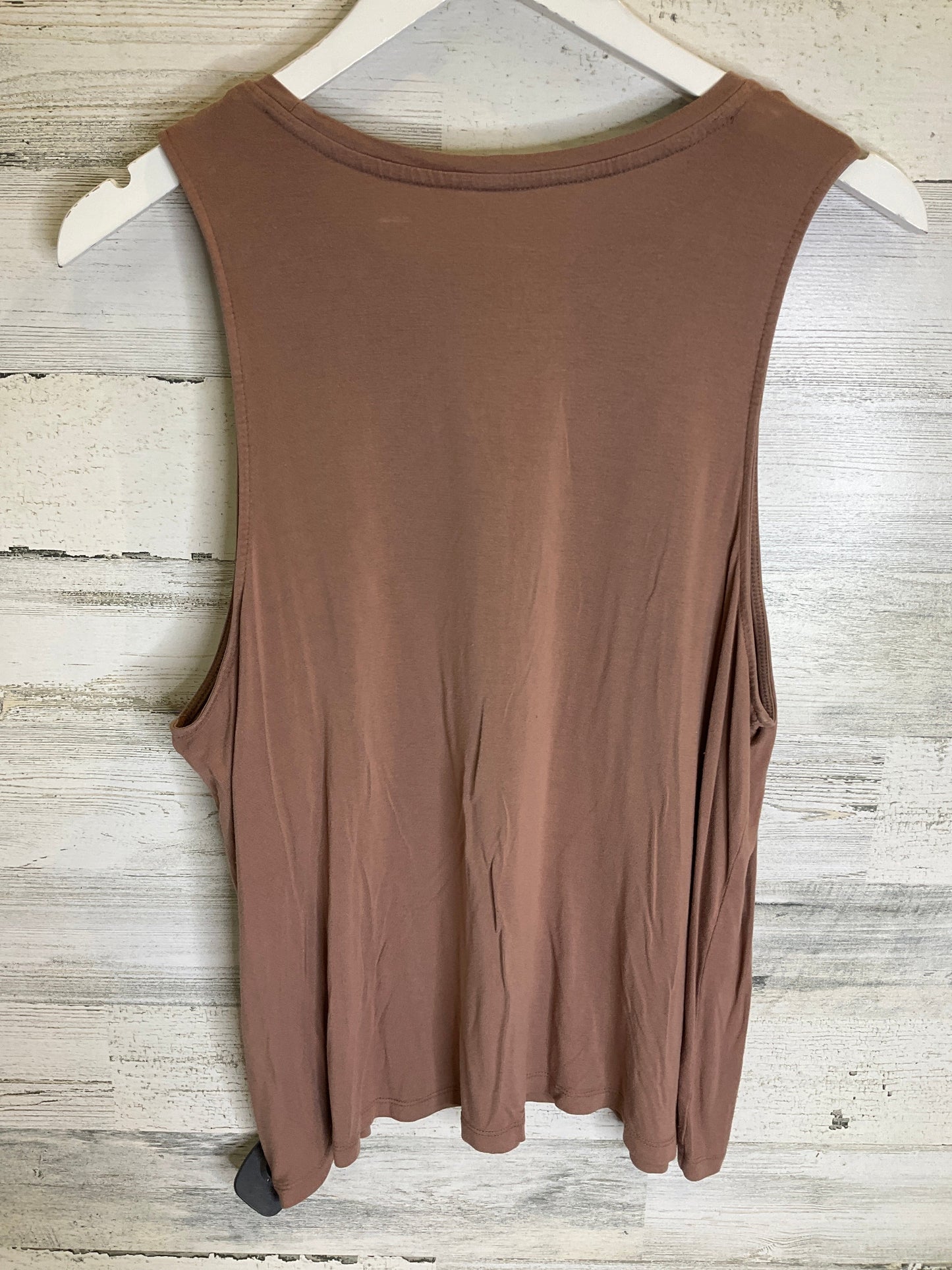 Brown Tank Top A New Day, Size Xl