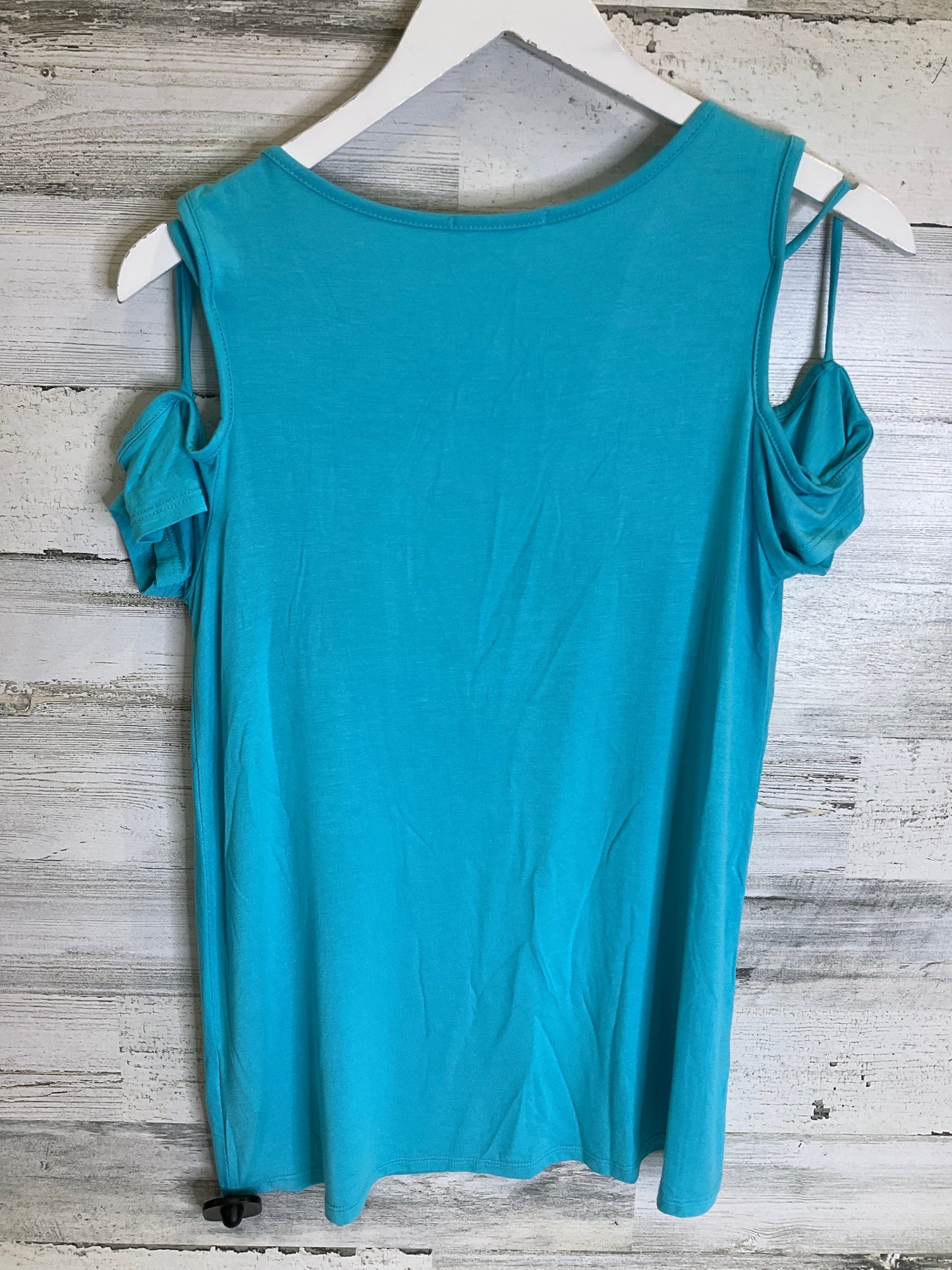 Aqua Top Short Sleeve Bombom, Size S