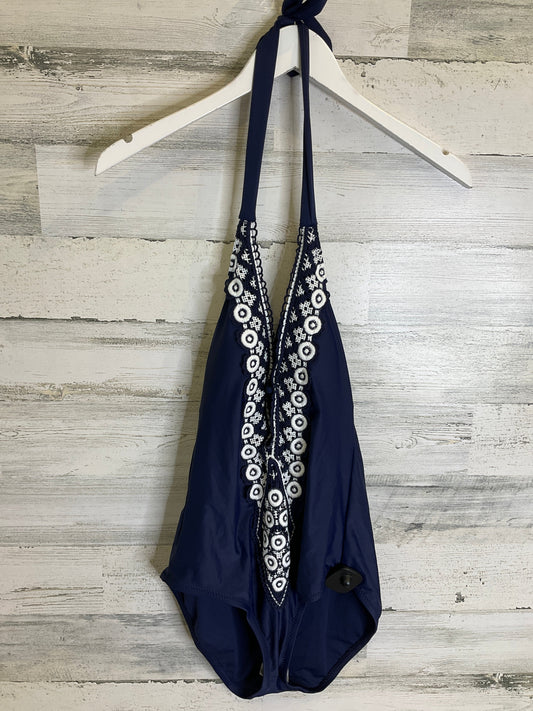 Blue & White Swimsuit Kona Sol, Size S