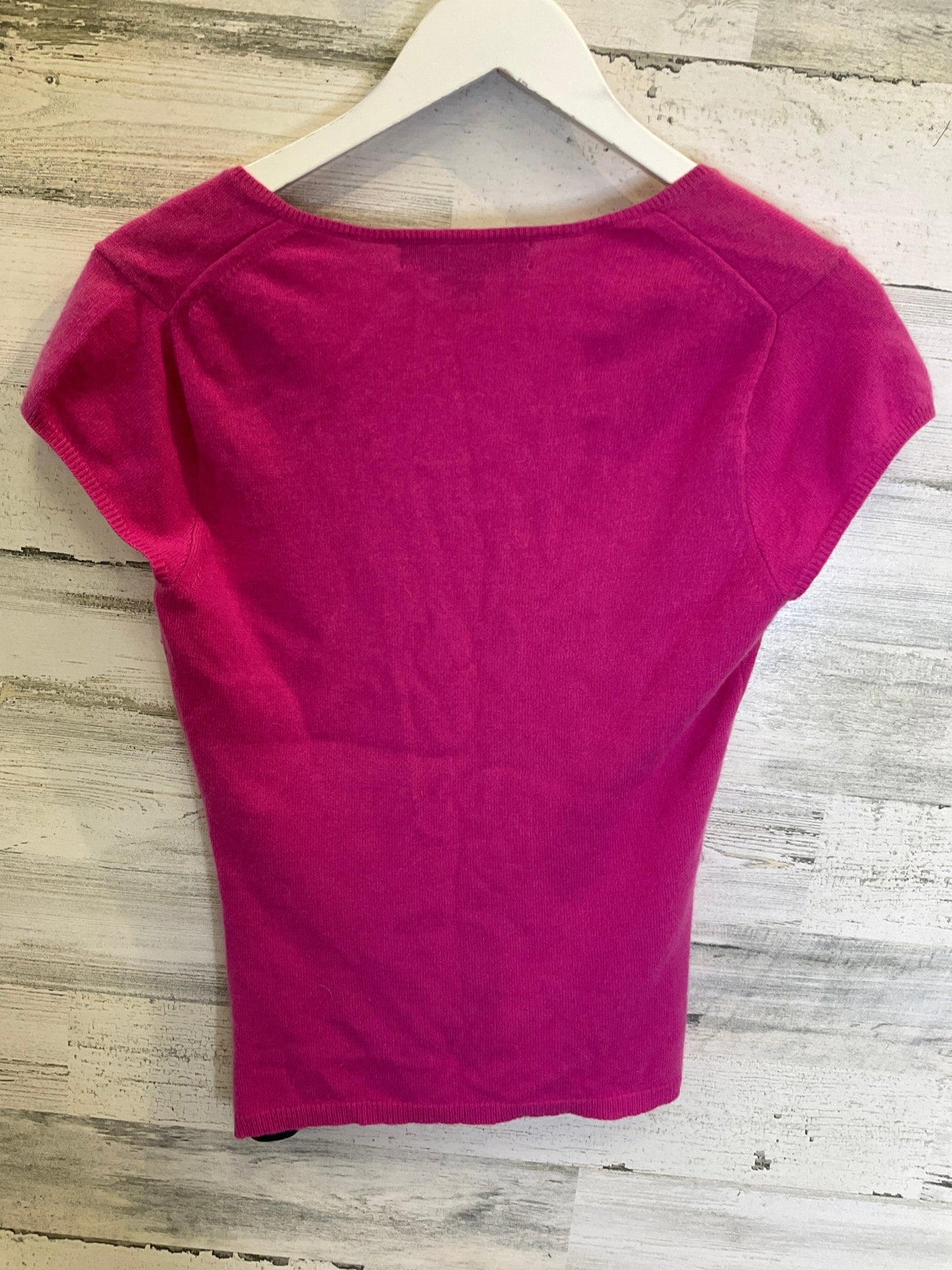 Top Short Sleeve By Express Design Studio In Pink, Size: L