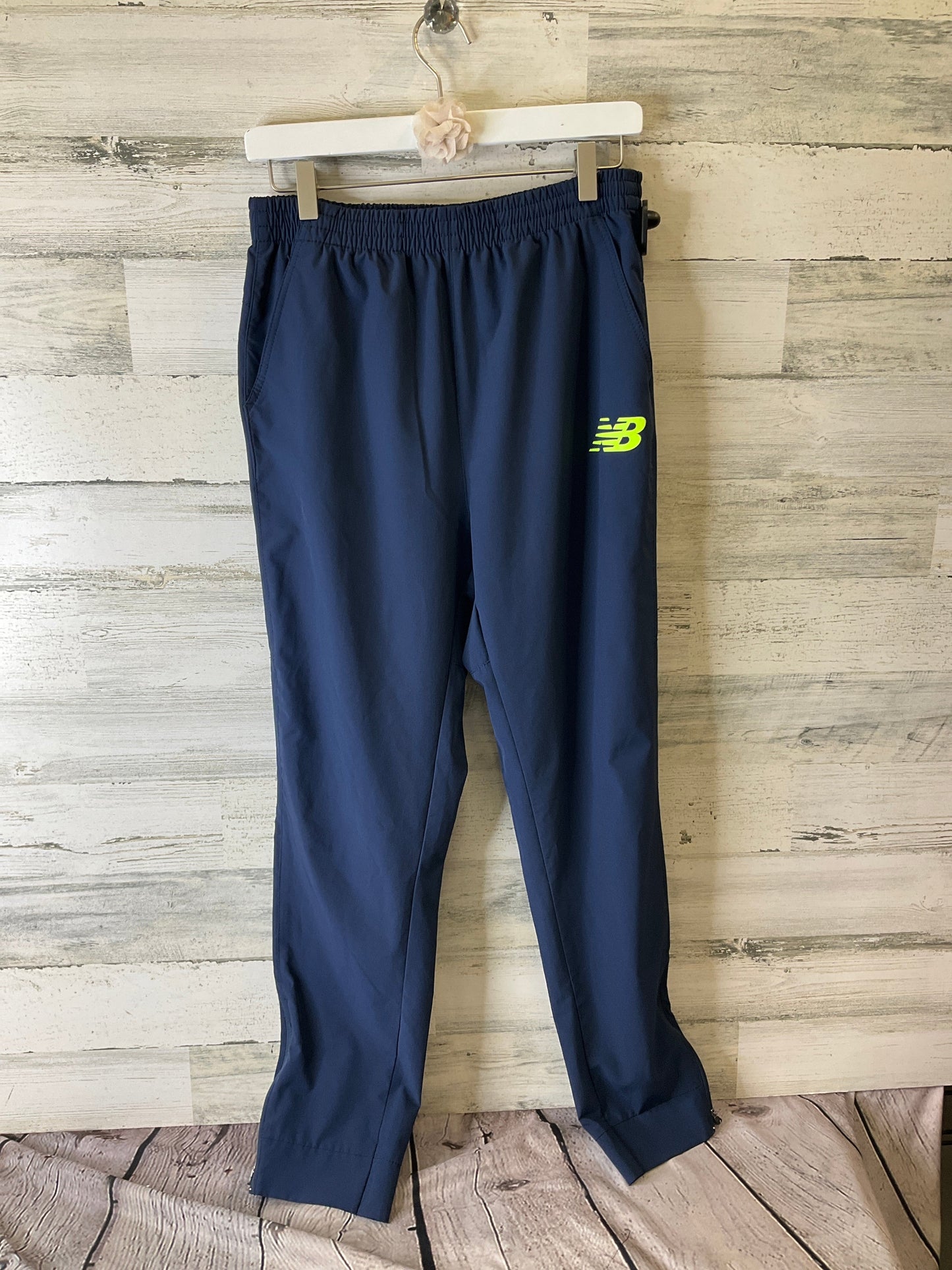 Athletic Pants By New Balance In Blue & Green, Size: L