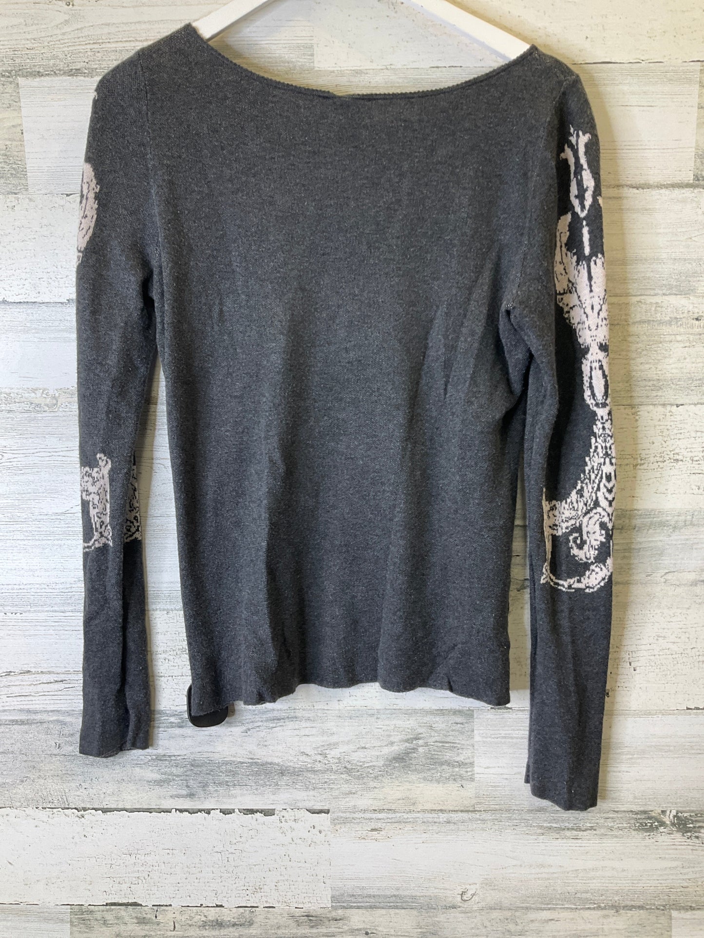 Sweater By Ann Taylor In Grey, Size: M