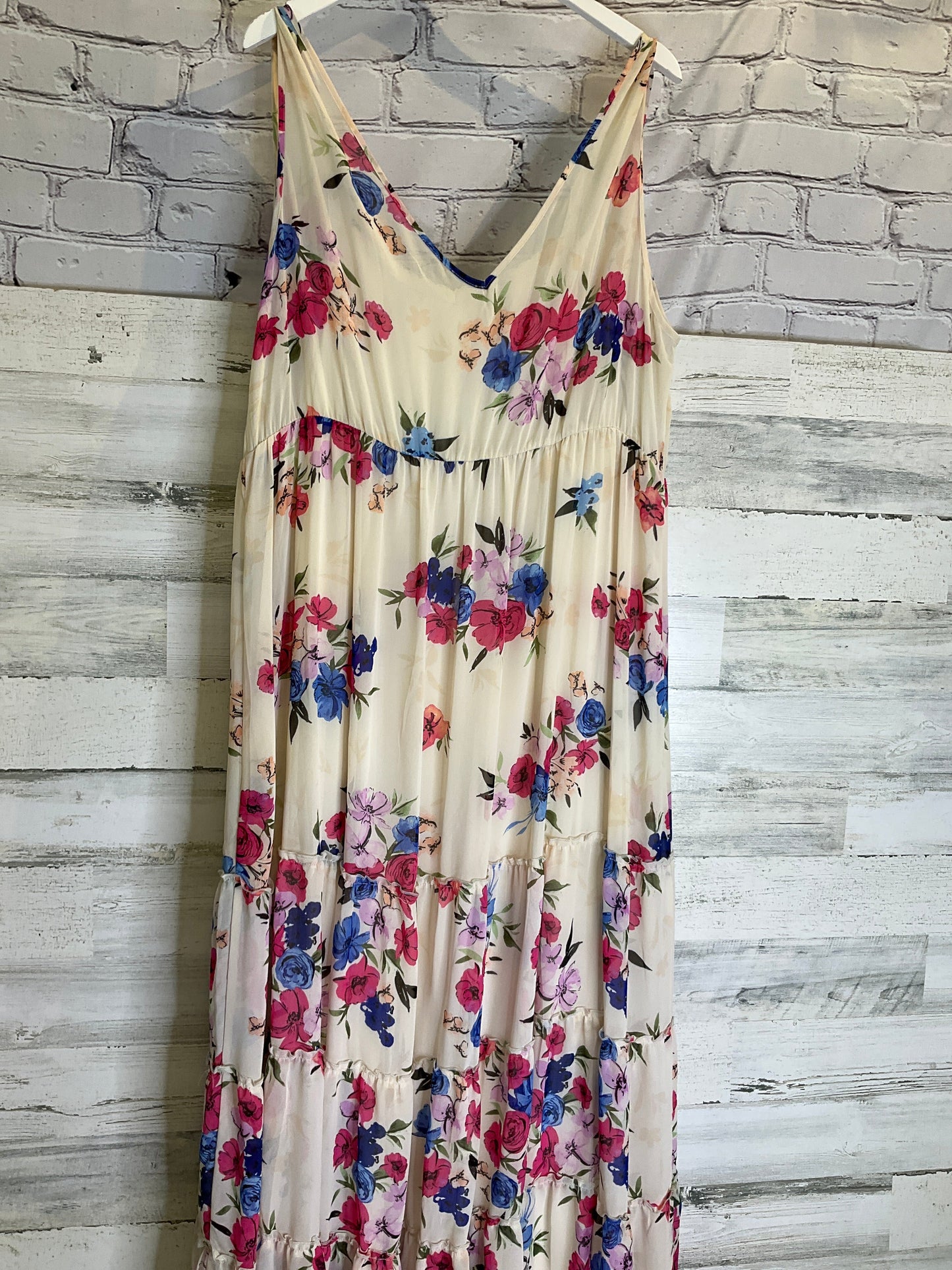 Dress Casual Maxi By Torrid In Tan, Size: 3x