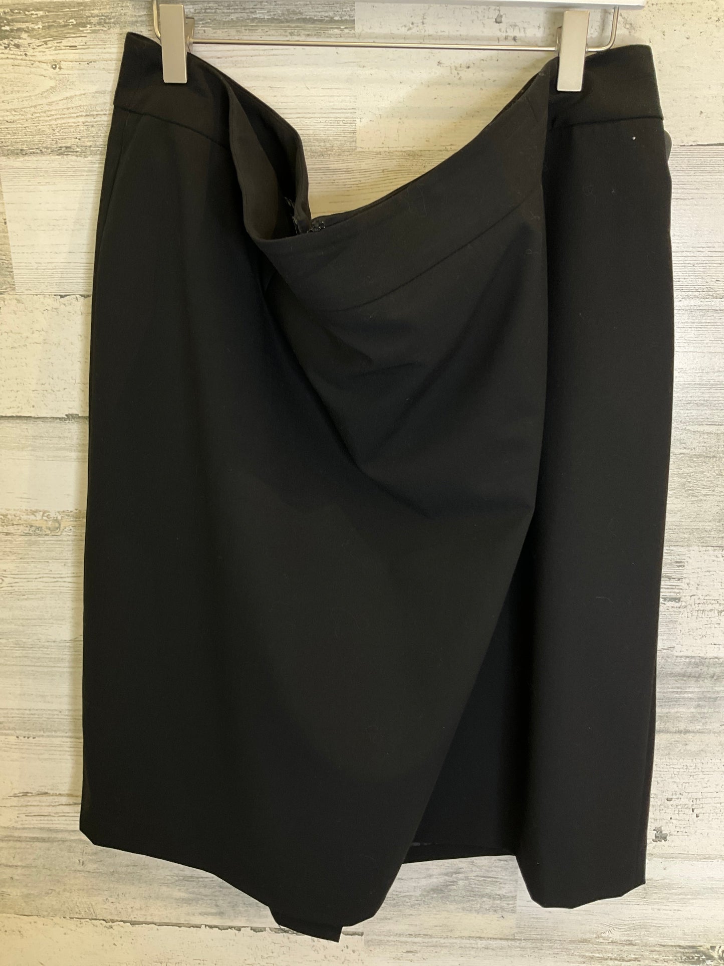 Black Skirt Midi Calvin Klein, Size 22w