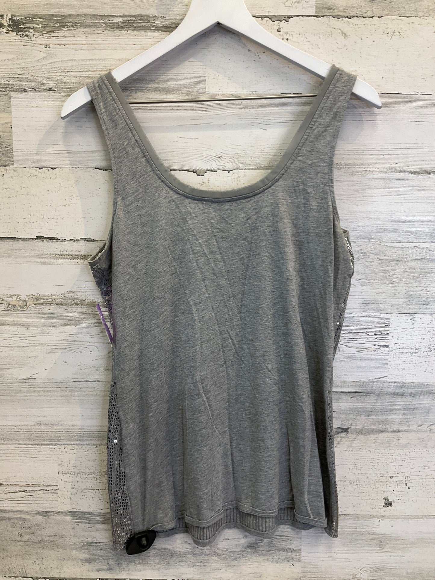 Tank Top By White House Black Market In Grey, Size: M