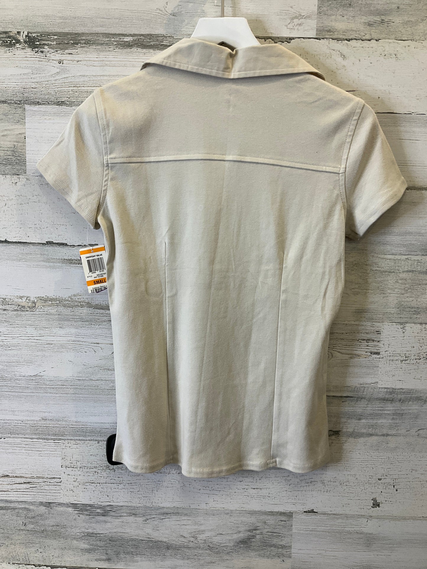 Tan Top Short Sleeve Style And Company, Size S