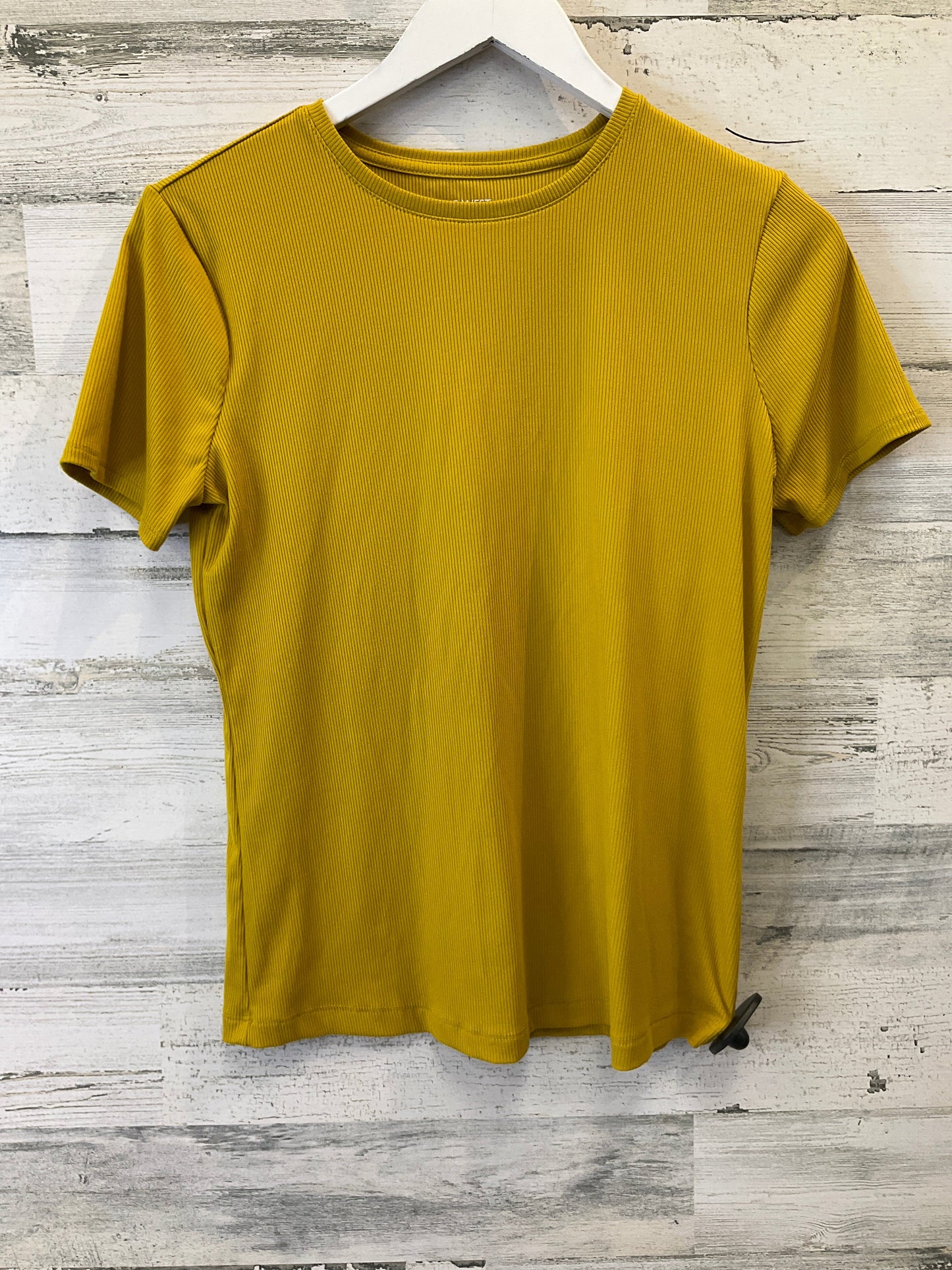 Yellow Top Short Sleeve Nine West, Size S