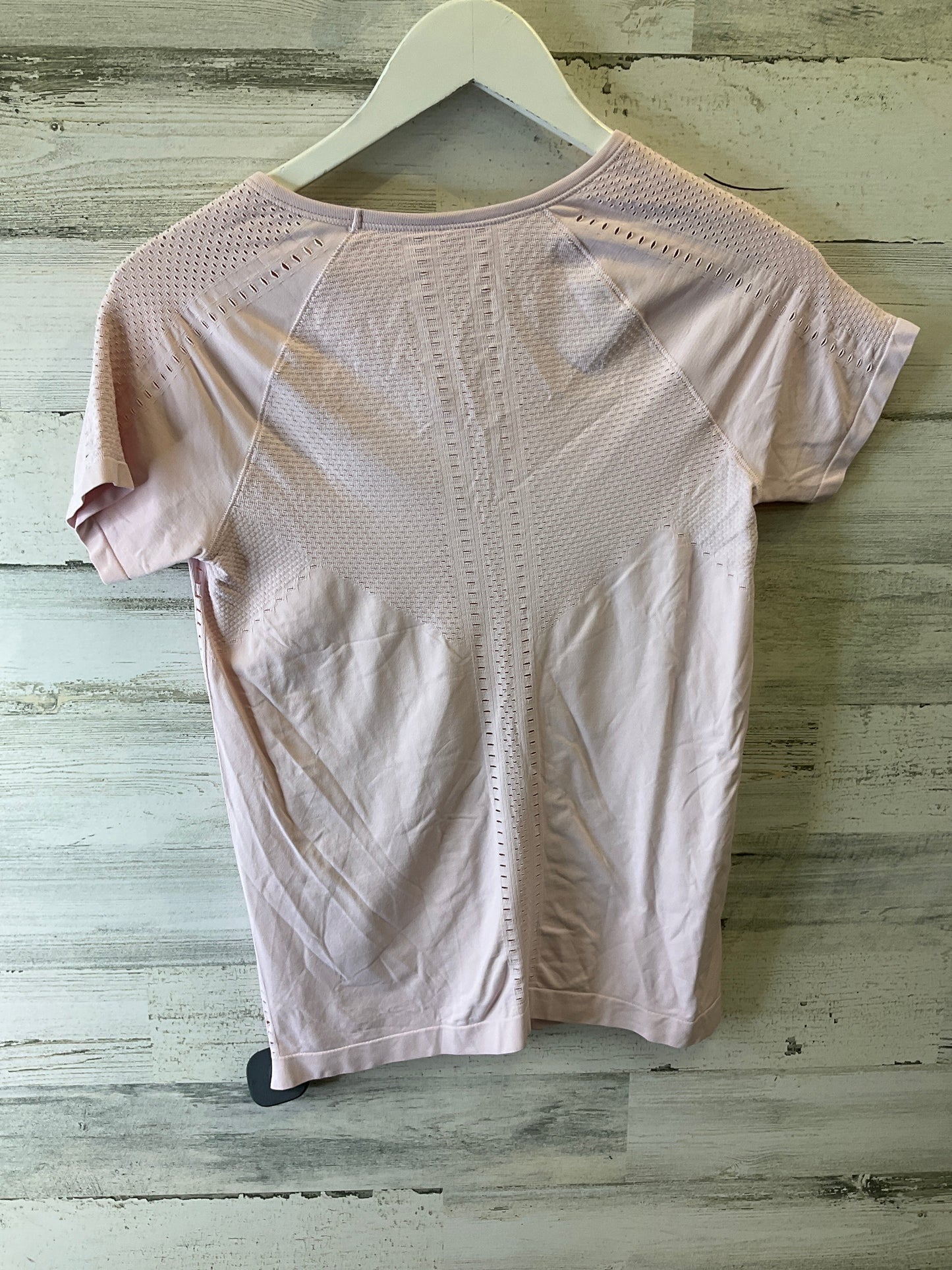 Pink Athletic Top Short Sleeve Athleta, Size S