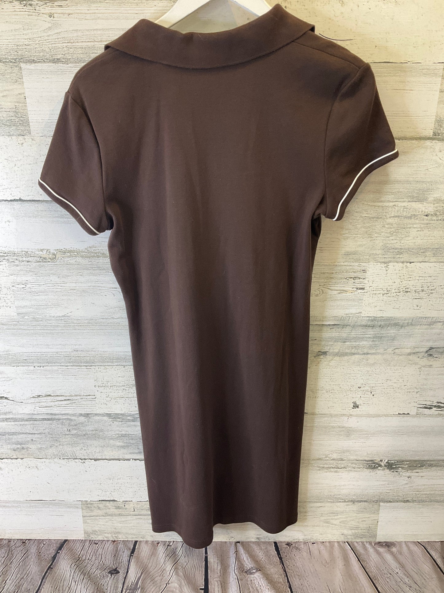 Brown Dress Casual Midi Tommy Hilfiger, Size L