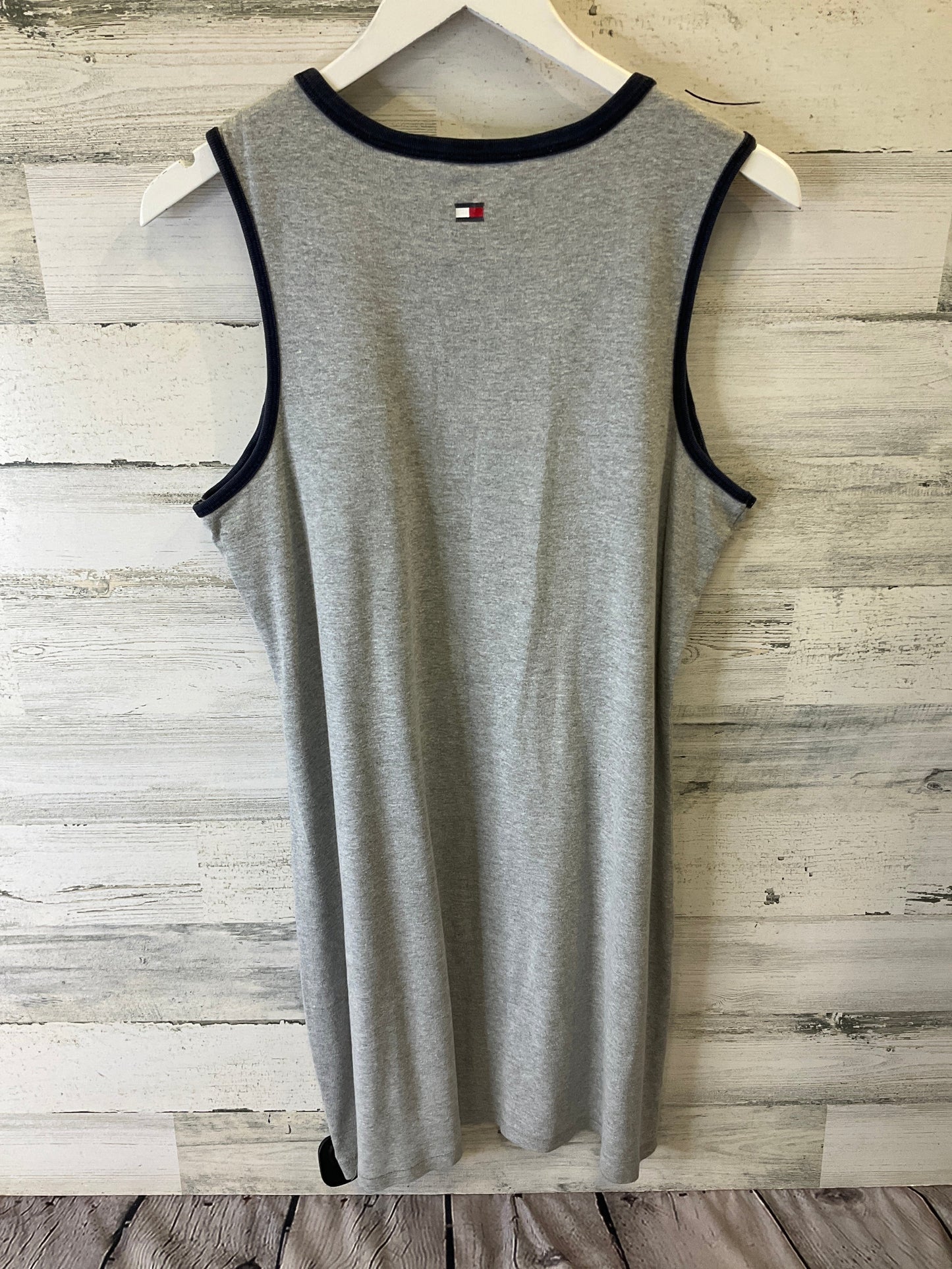 Grey Dress Casual Midi Tommy Hilfiger, Size Xl