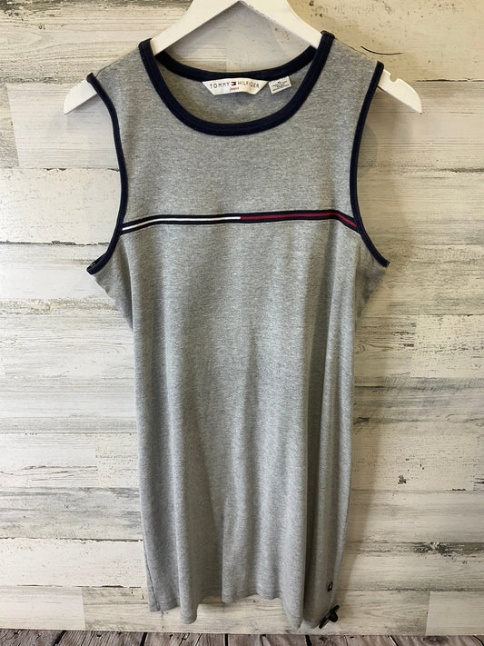 Grey Dress Casual Midi Tommy Hilfiger, Size Xl