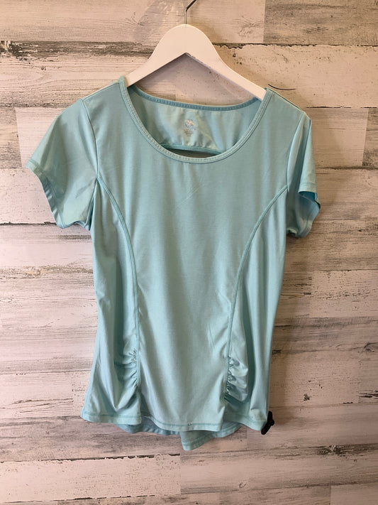 Aqua Athletic Top Short Sleeve Gaiam, Size M