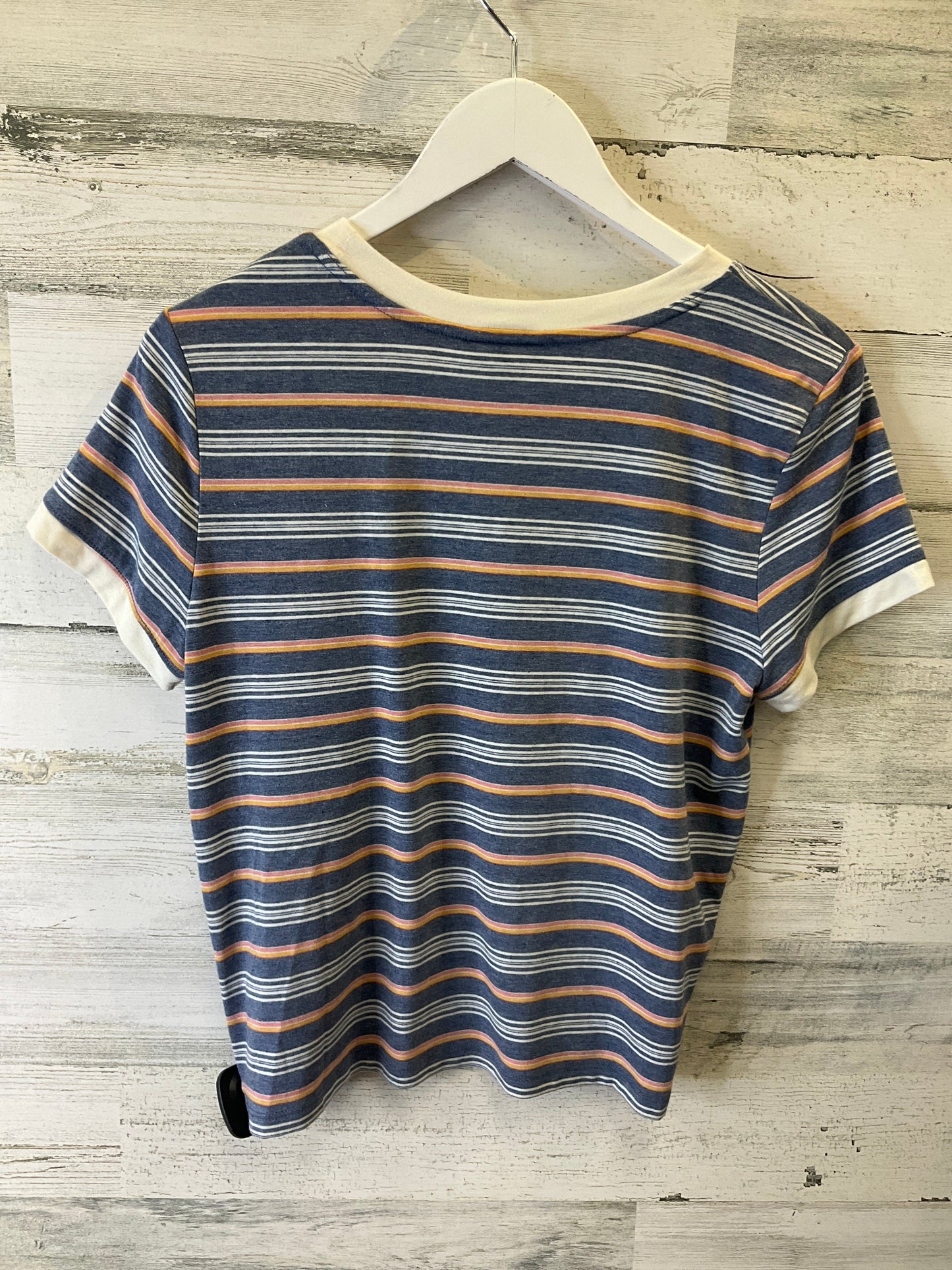 Blue Top Short Sleeve So, Size L