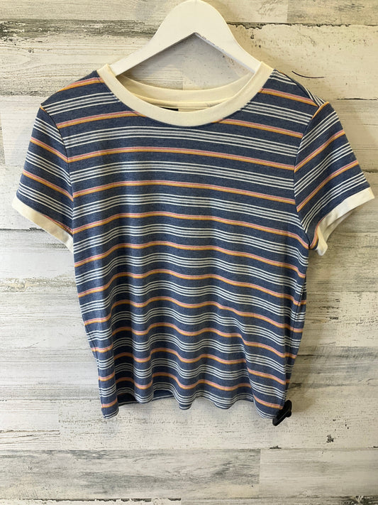 Blue Top Short Sleeve So, Size L
