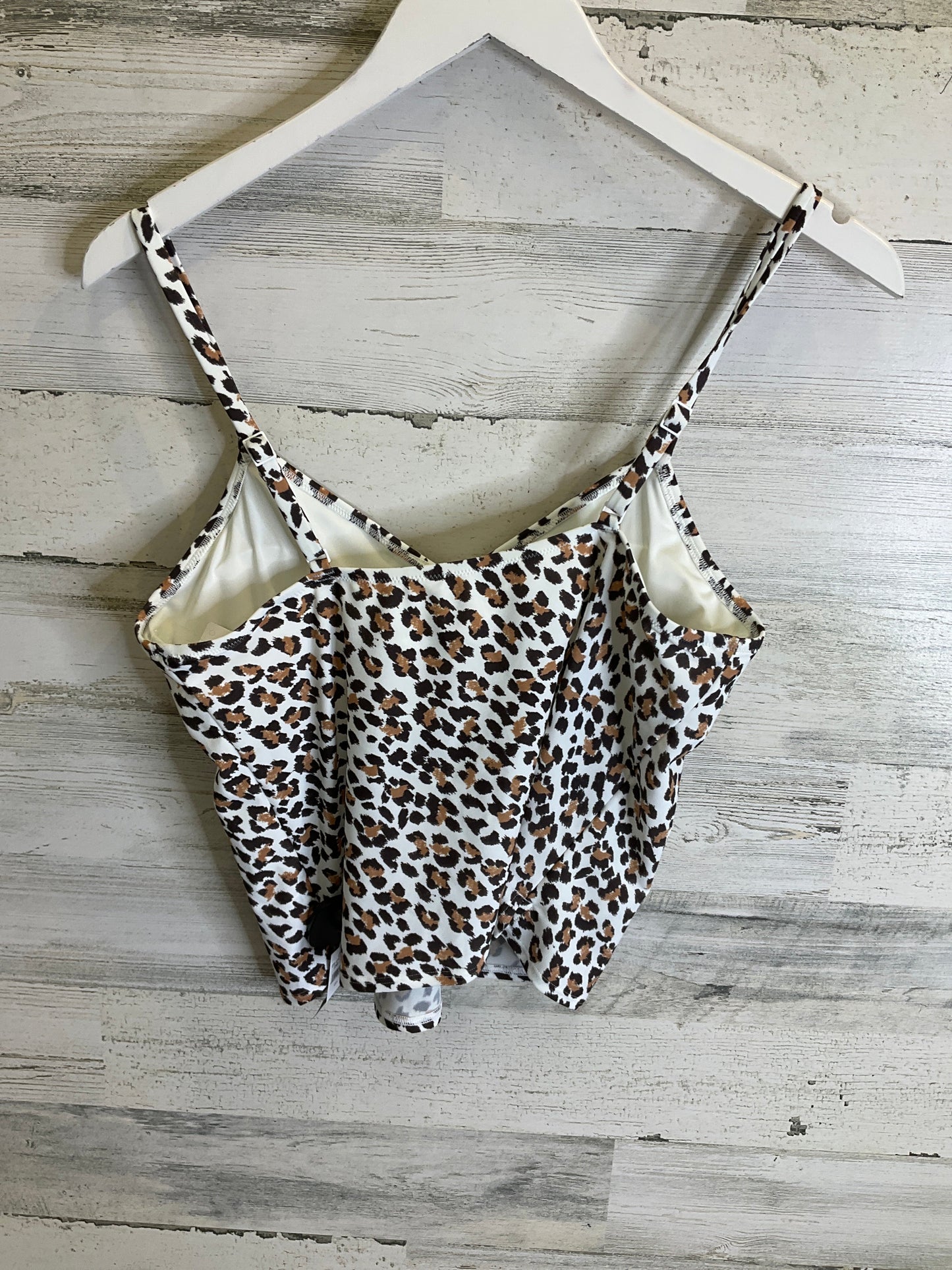 Swimsuit Top By Aerie In Animal Print, Size: L