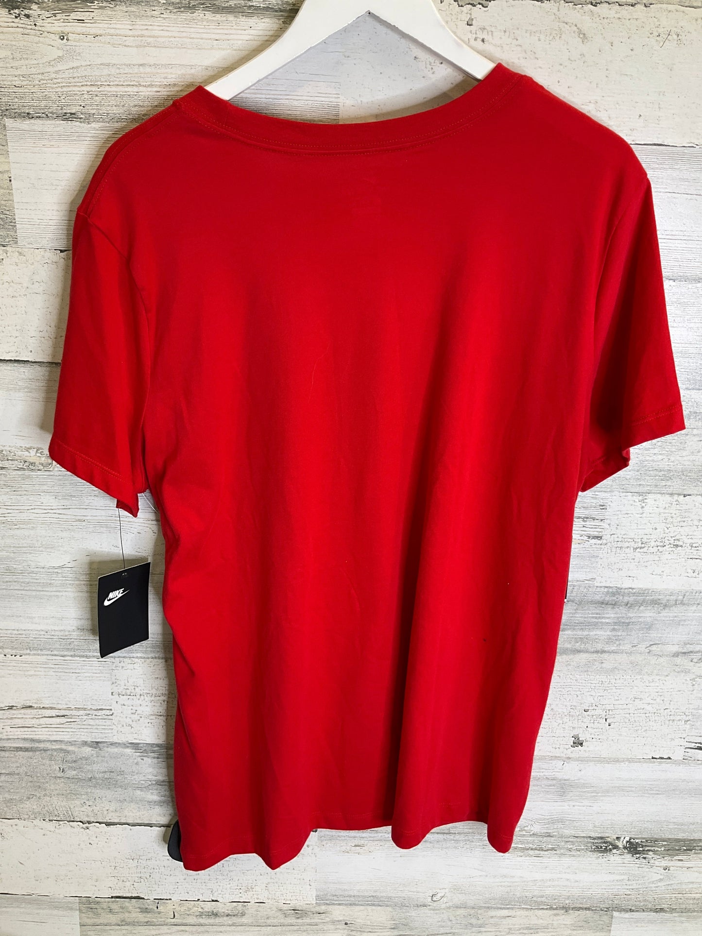 Red Top Short Sleeve Nike, Size Xxl