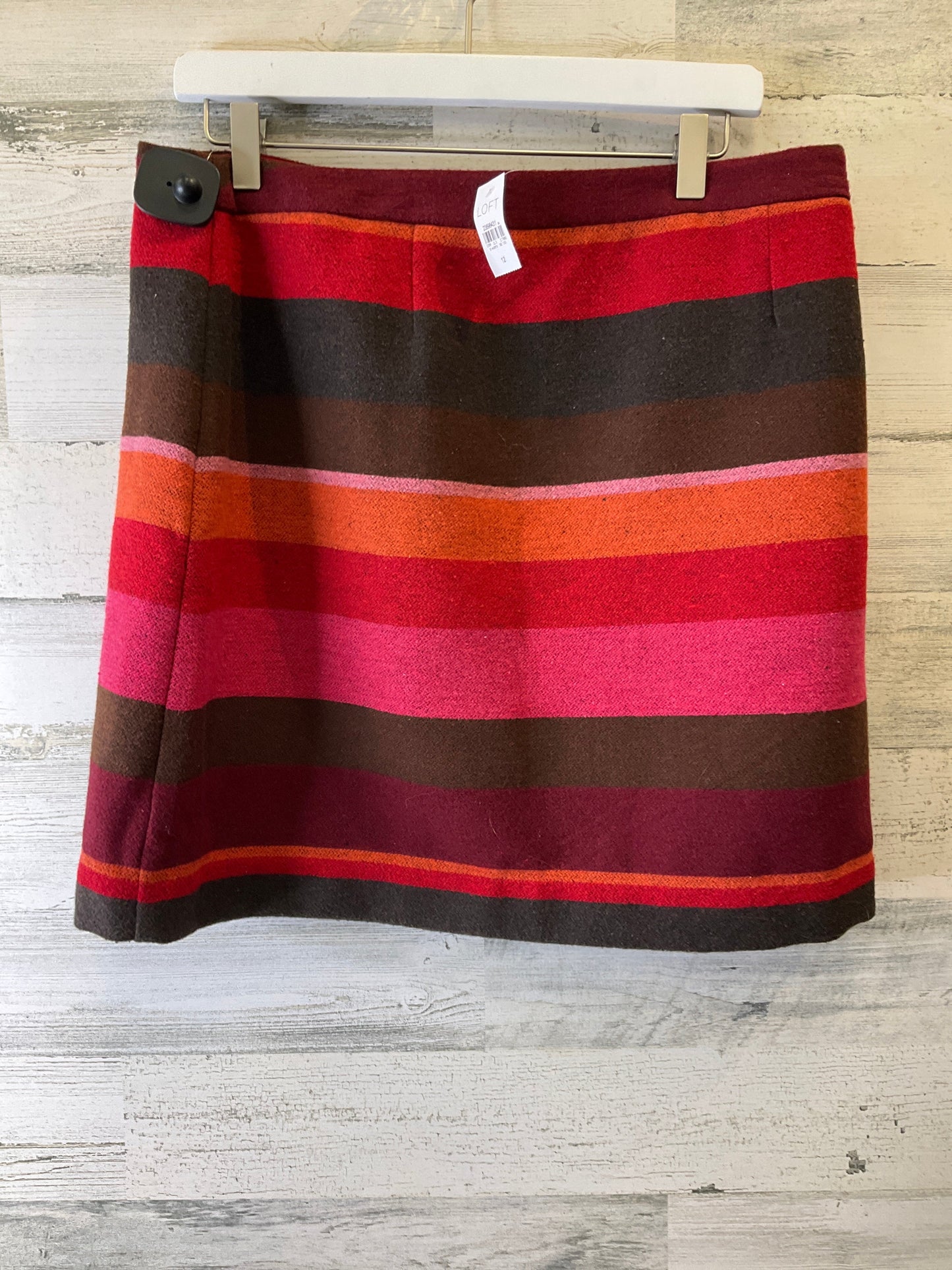 Multi-colored Skirt Mini & Short Loft, Size 12