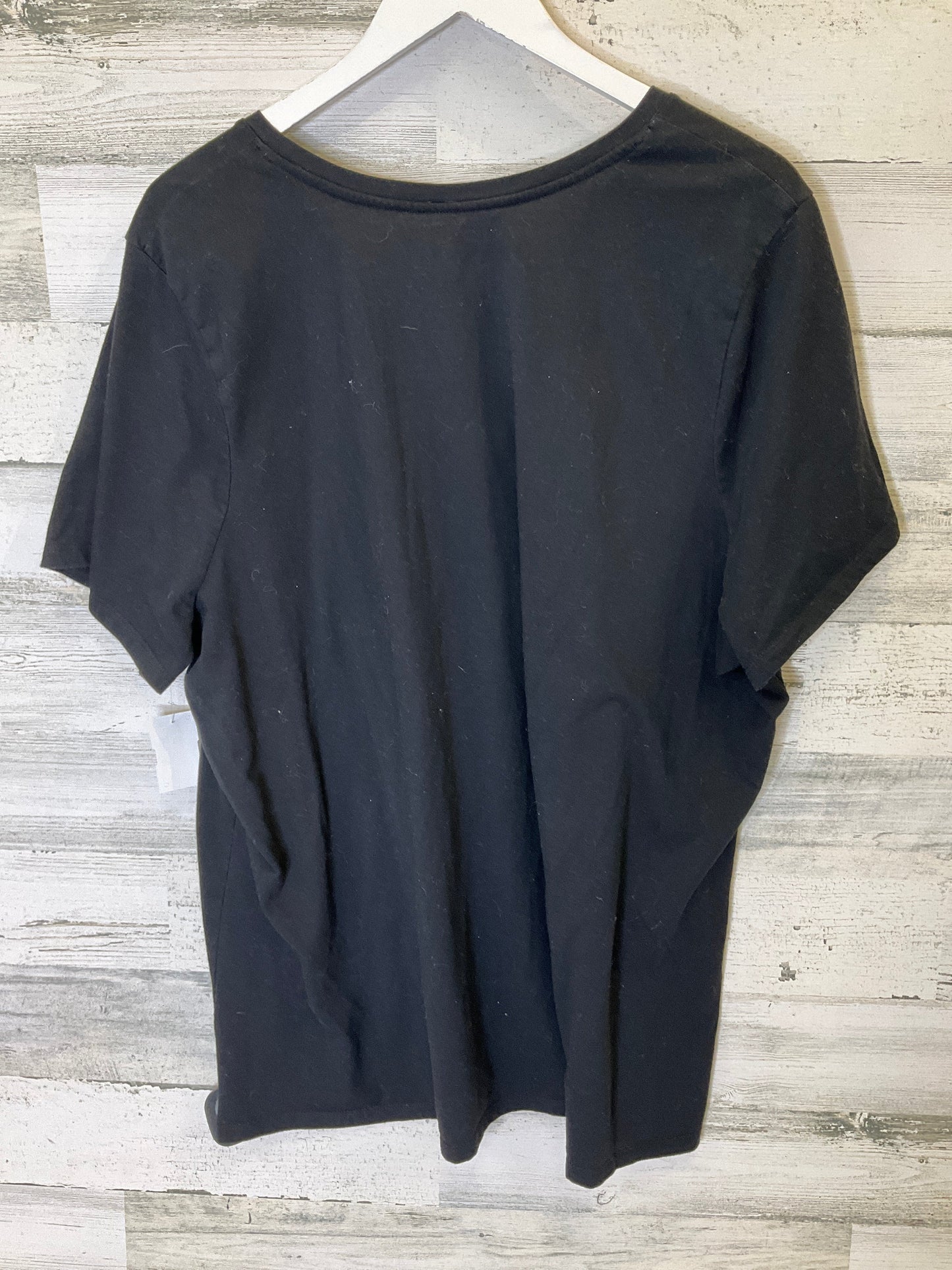 Black Top Short Sleeve Lane Bryant, Size 4x