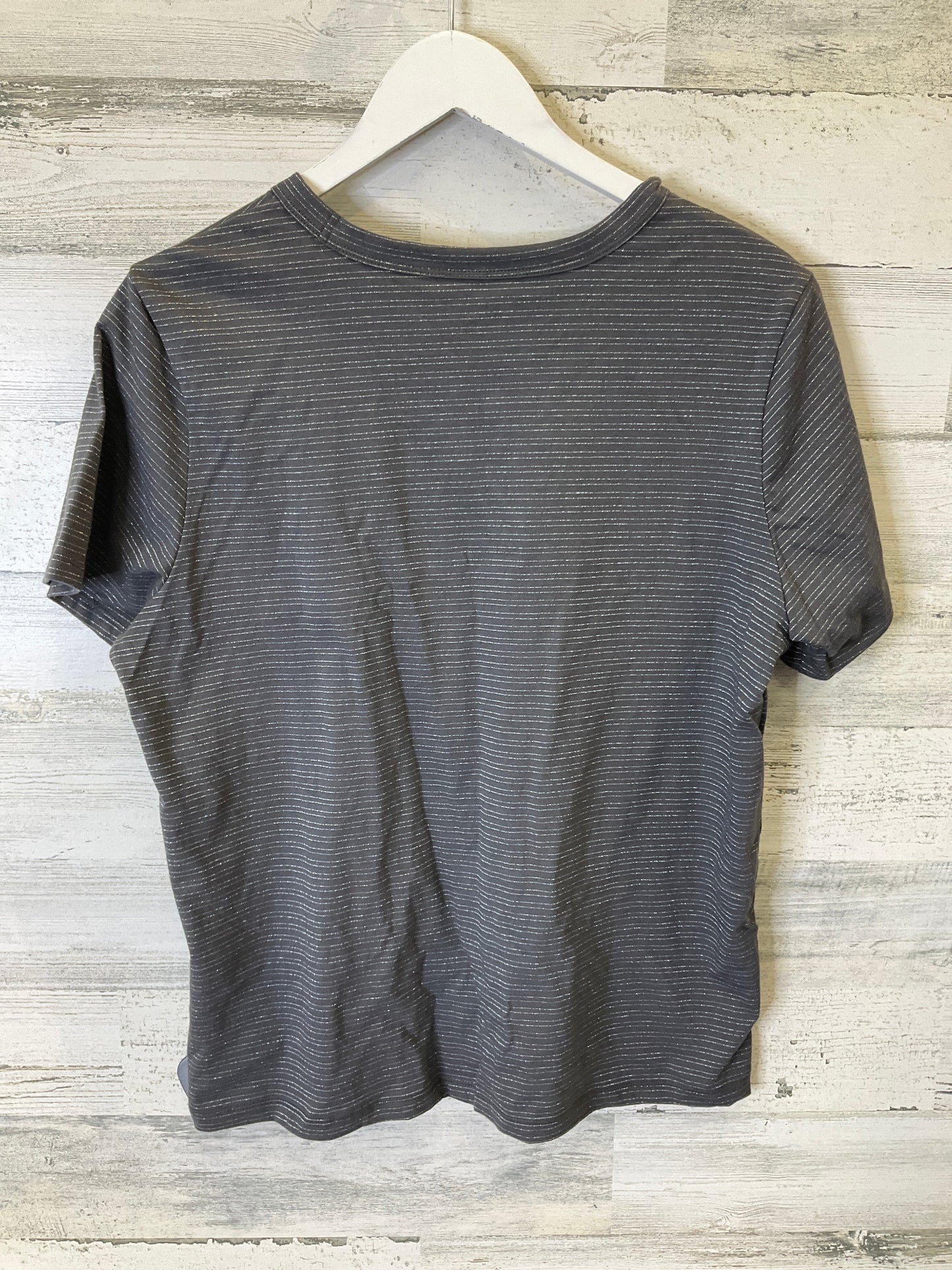 Grey Top Short Sleeve Old Navy, Size L