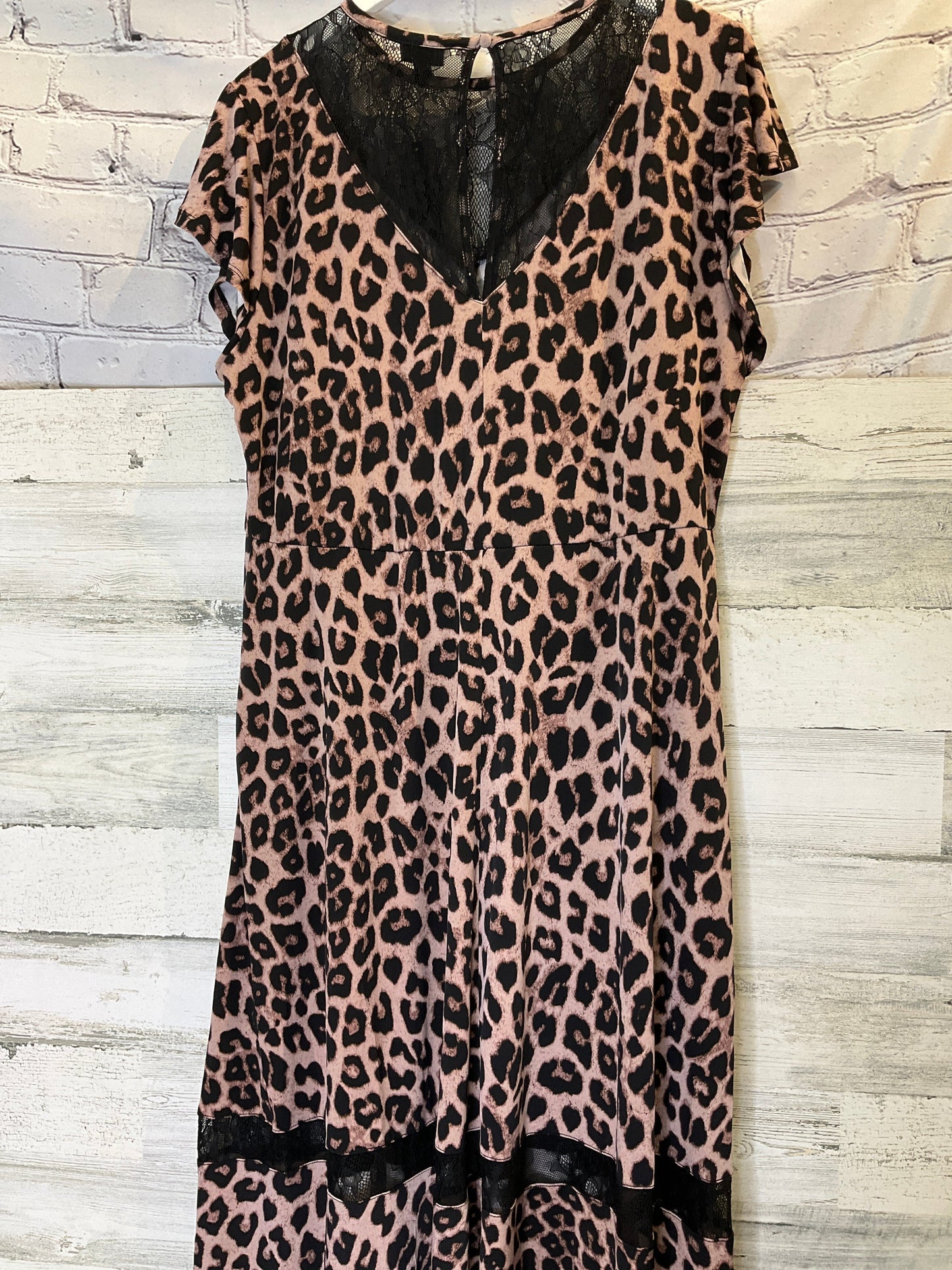 Animal Print Dress Casual Maxi Torrid, Size 2x
