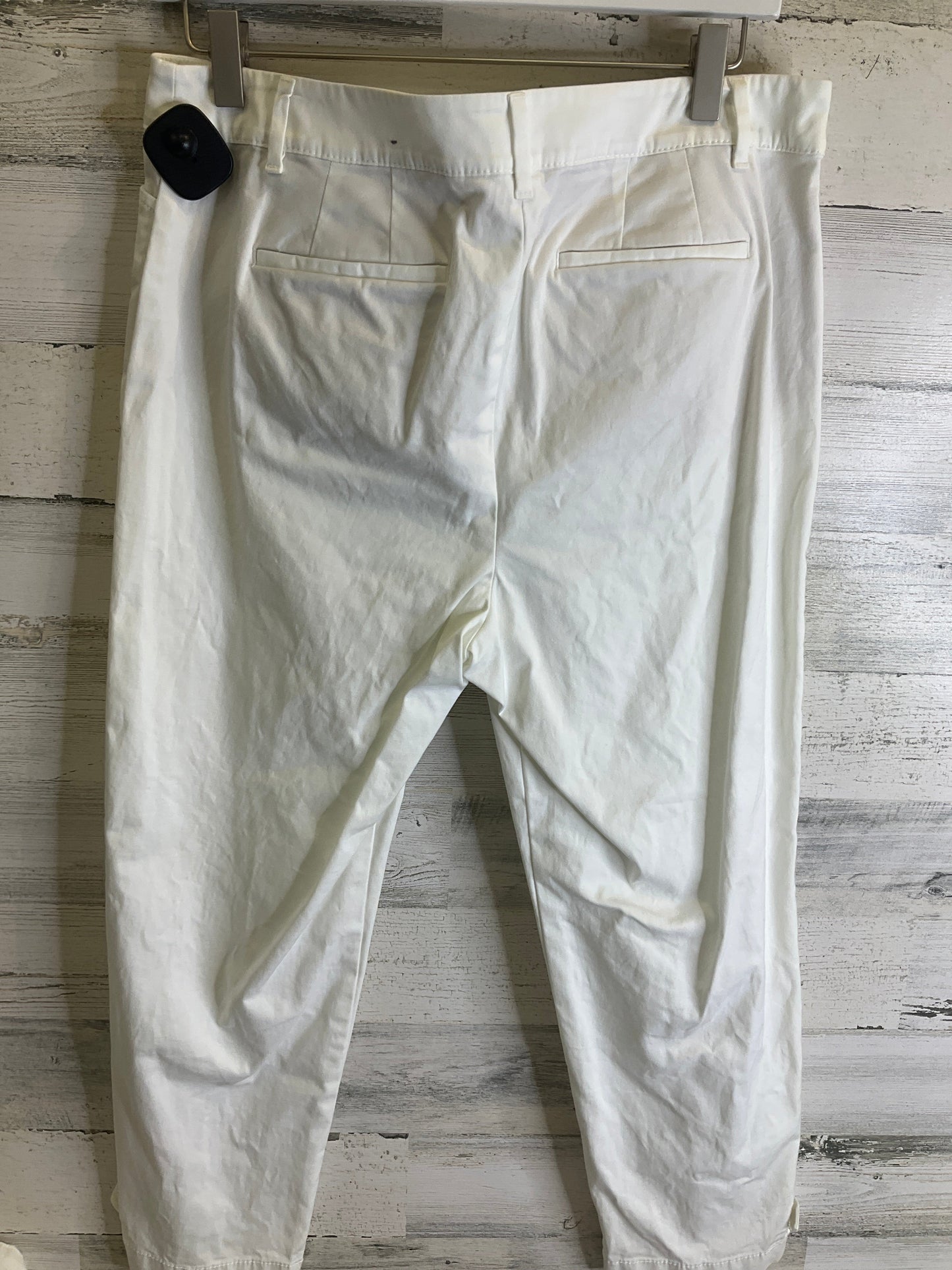 Pants Cropped By Talbots In White, Size: 10