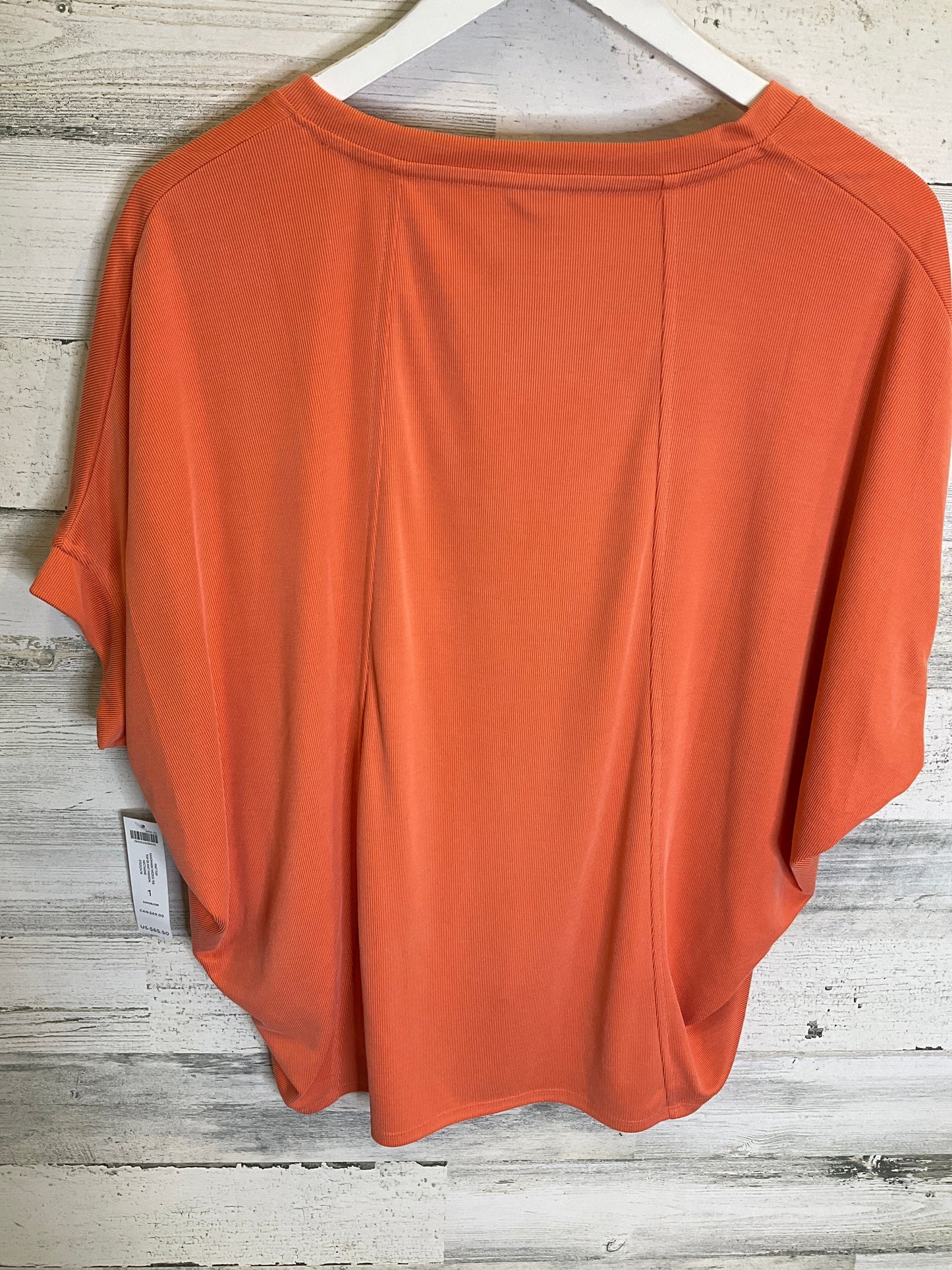 Orange Top Short Sleeve Chicos, Size M