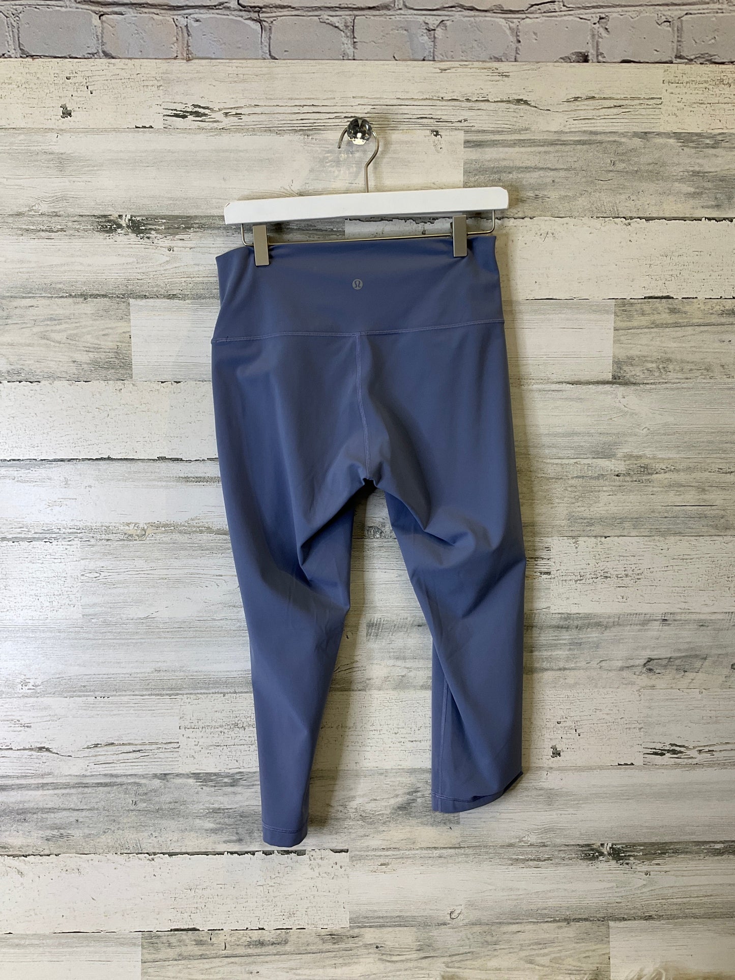 Athletic Capris By Lululemon In Blue, Size: 10