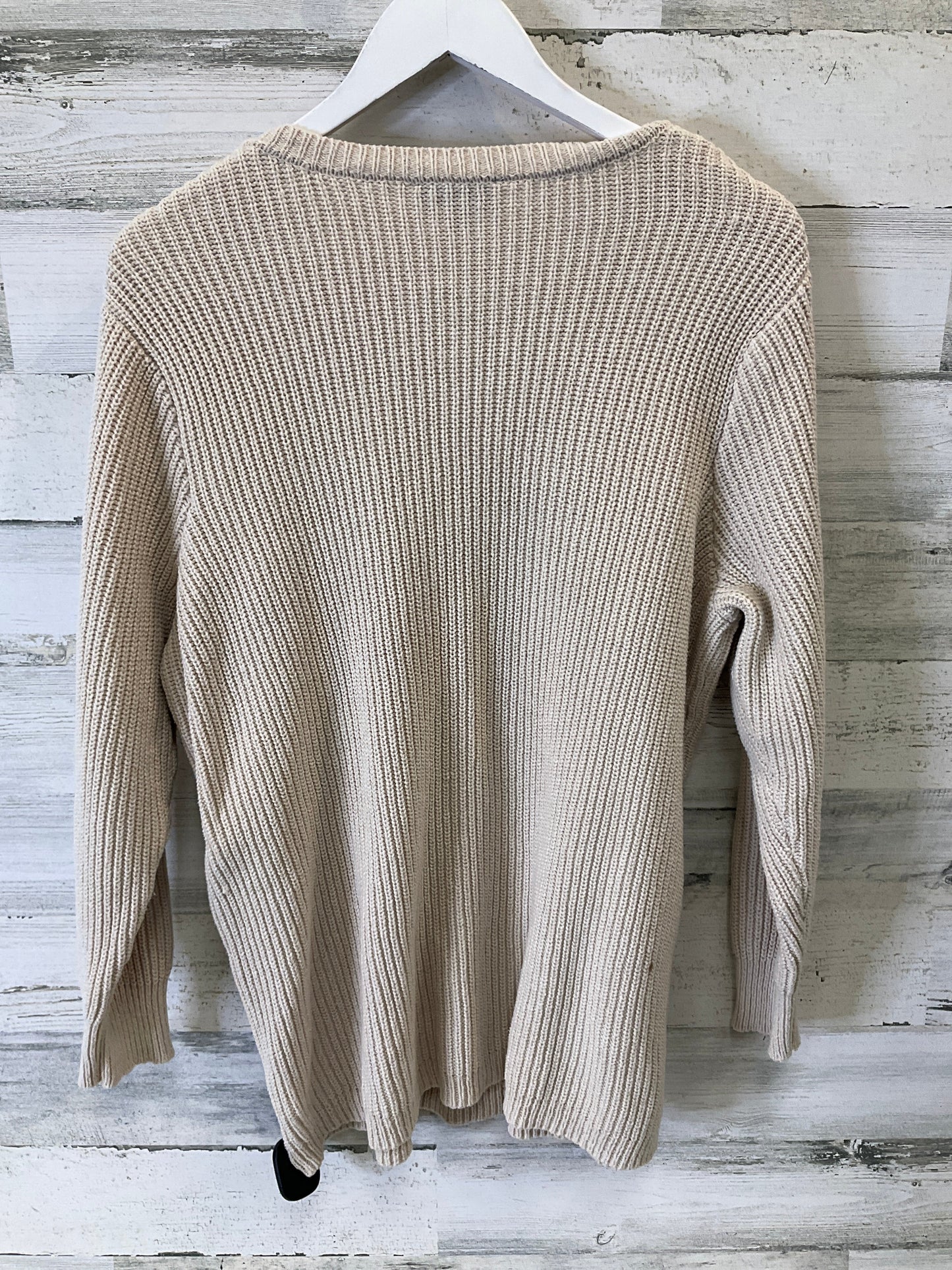 Sweater By Jessica Simpson In Cream, Size: 2x