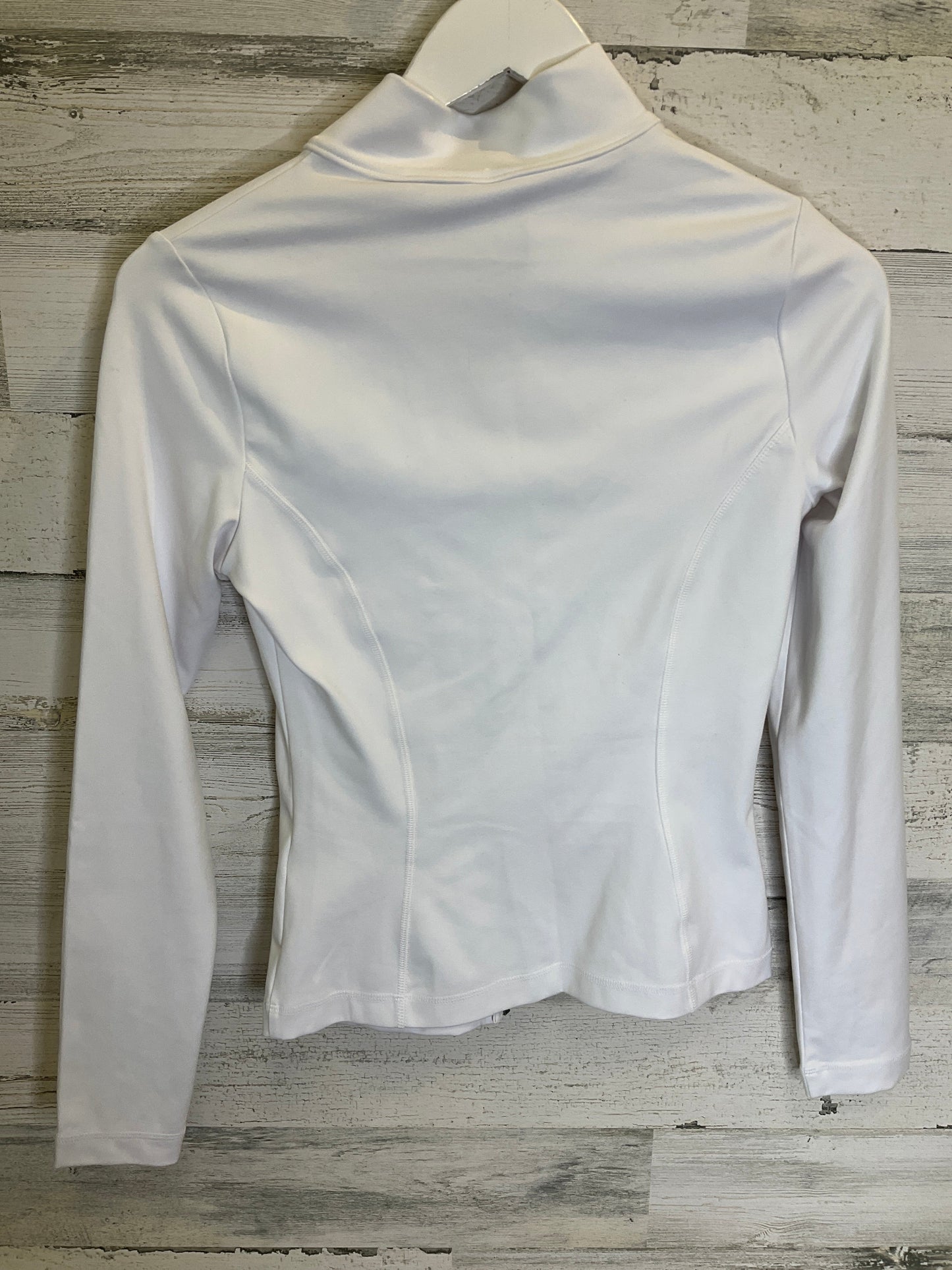 White Athletic Jacket Clothes Mentor, Size S
