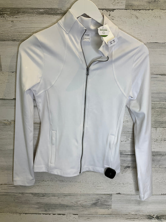 White Athletic Jacket Clothes Mentor, Size S