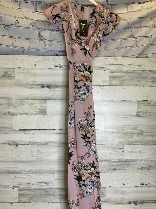 Pink Dress Casual Maxi Clothes Mentor, Size S