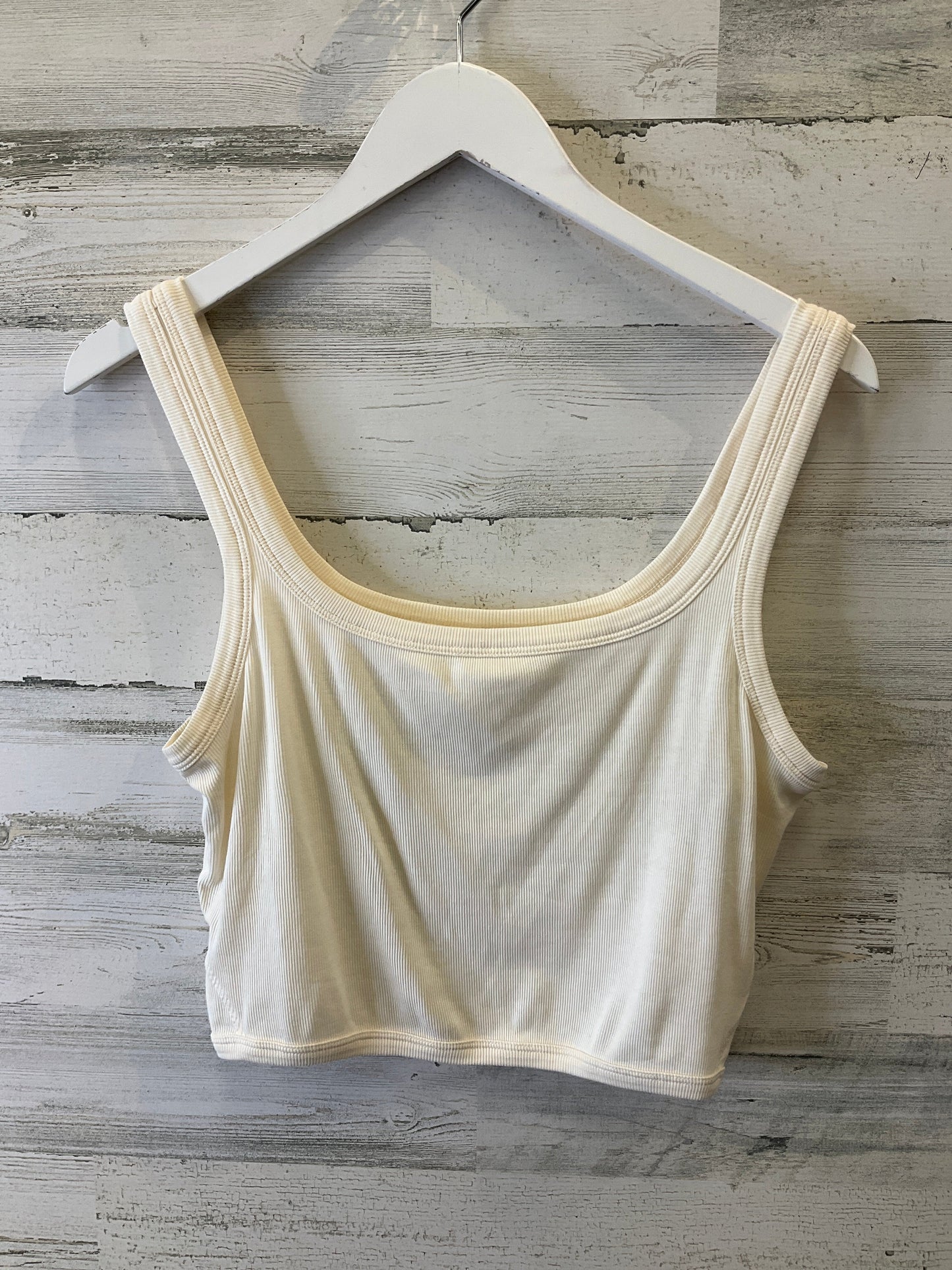 Cream Athletic Tank Top Lululemon, Size 6