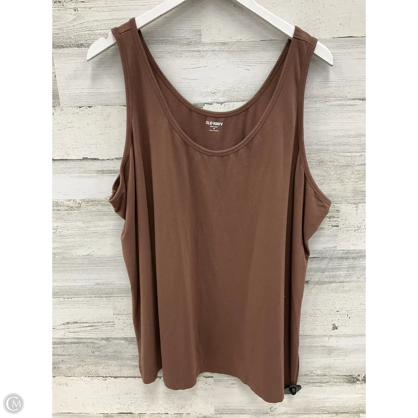 Tank Top By Old Navy In Brown, Size: 4x