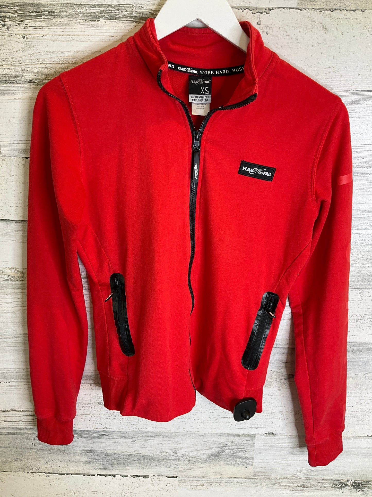 Red Athletic Jacket Clothes Mentor, Size Xs