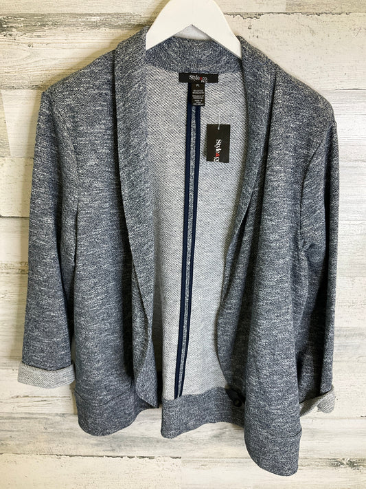 Blue Cardigan Style And Company, Size L