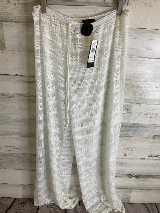 Swimwear Cover-up By Clothes Mentor In White, Size: Xl