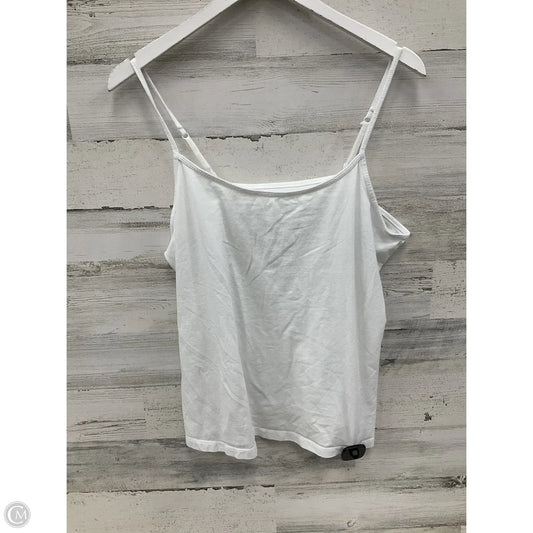 Tank Top By Ana In White, Size: Xxl