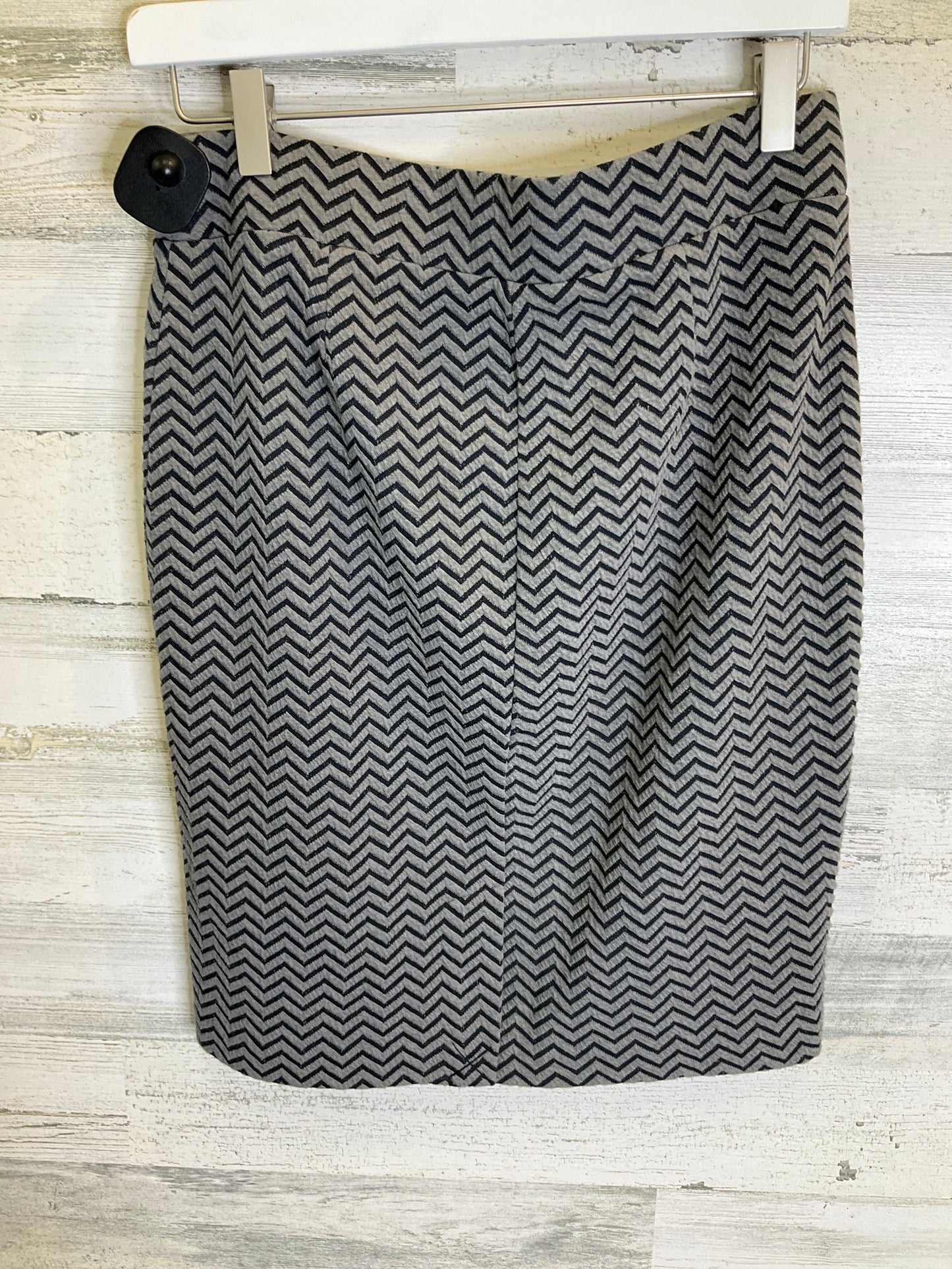 Black & Grey Skirt Midi Nicole Miller, Size M