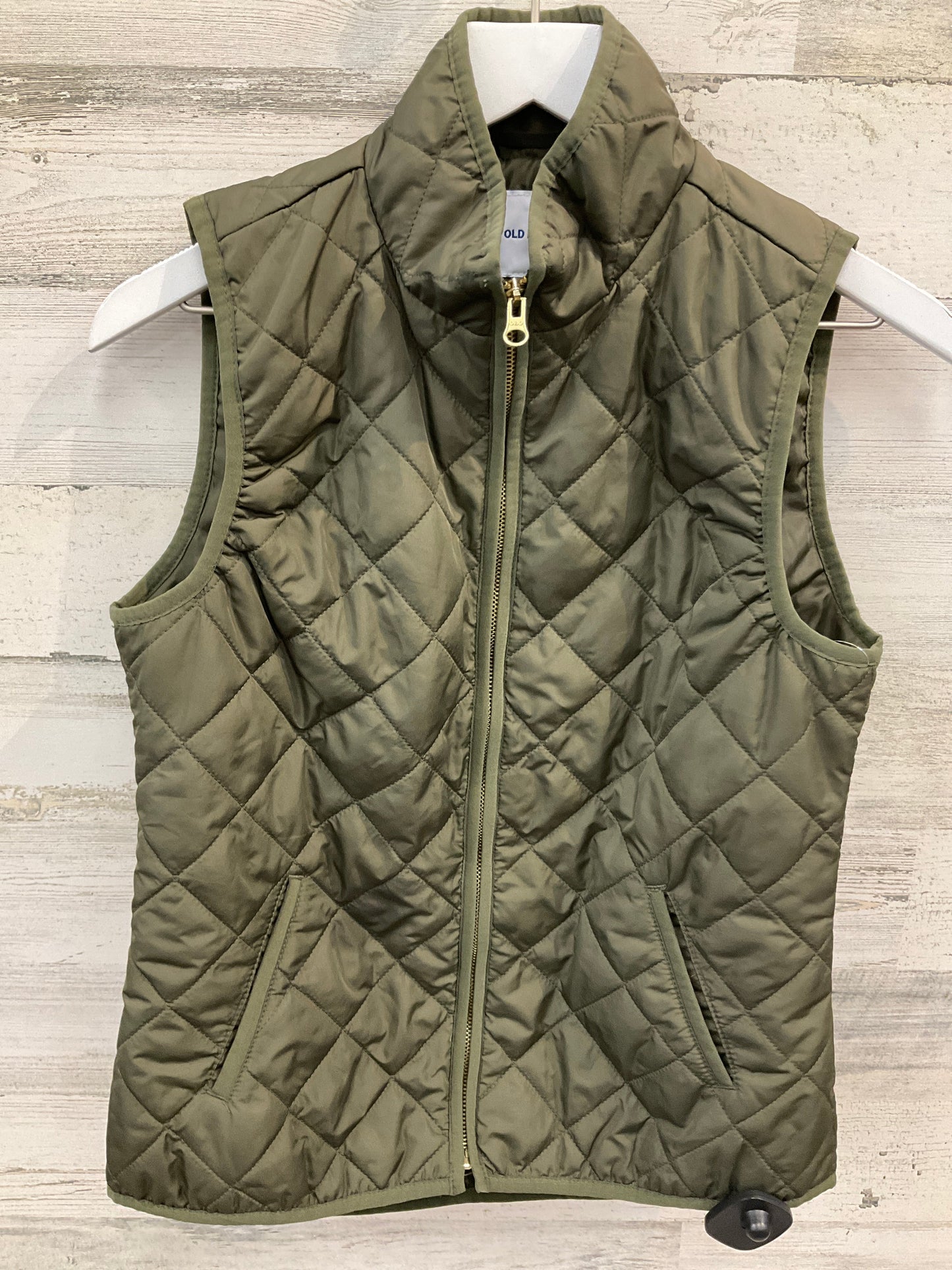 Vest Puffer & Quilted By Old Navy In Green, Size: Xs