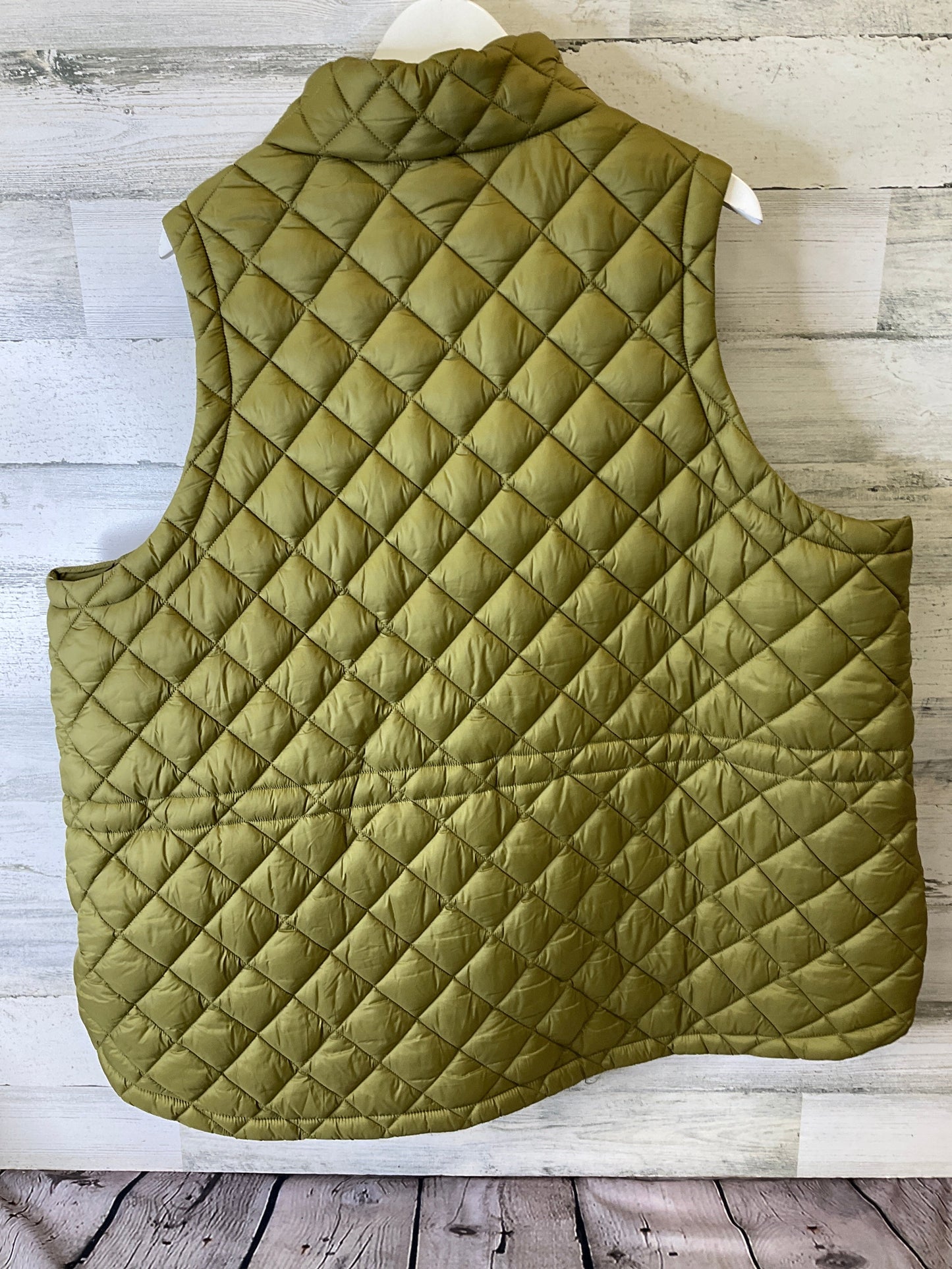 Vest Puffer & Quilted By Athleta In Green, Size: 3x